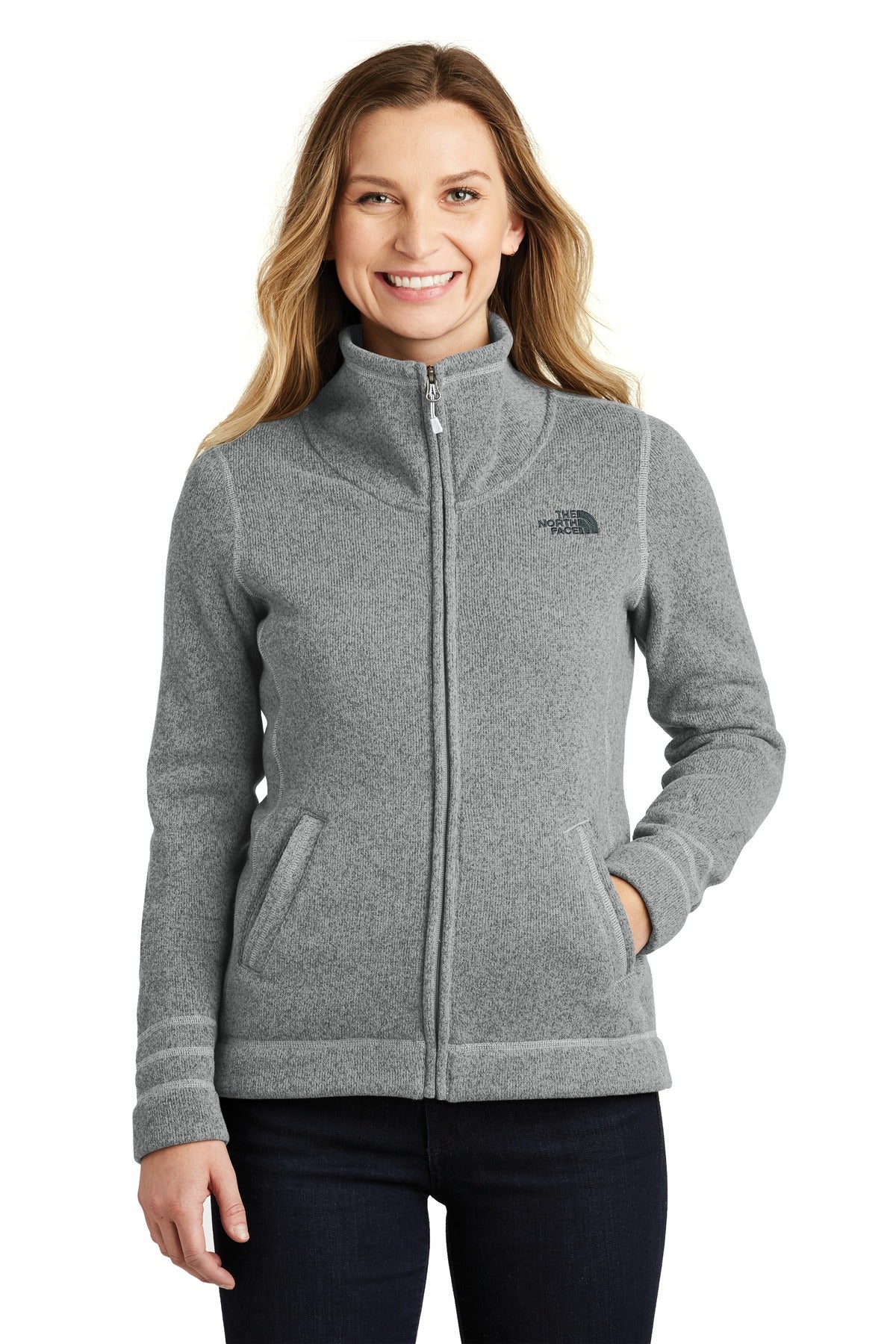 Model TNF Medium Grey Heather