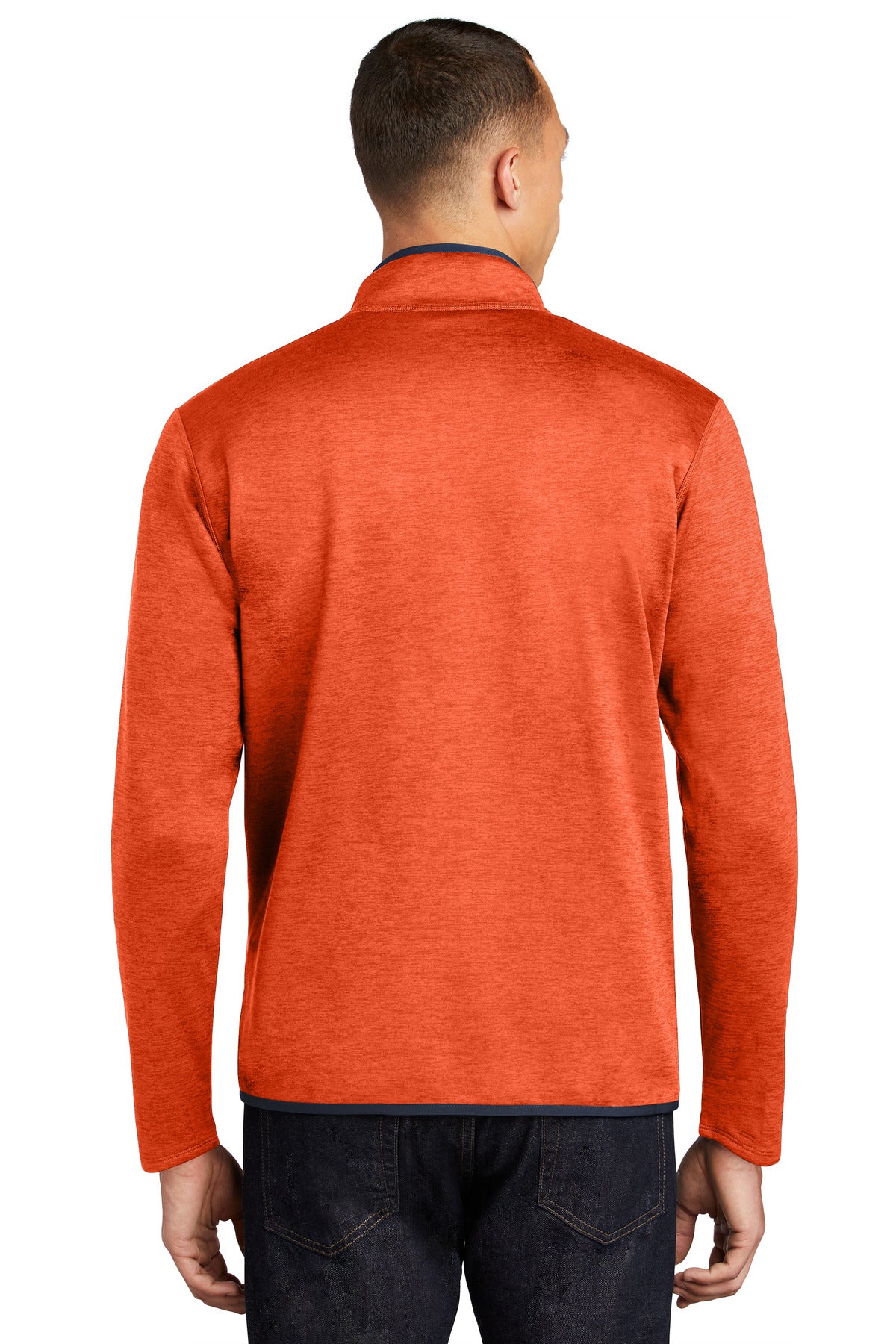 Back Model Zion Orange Heather/ Urban Navy