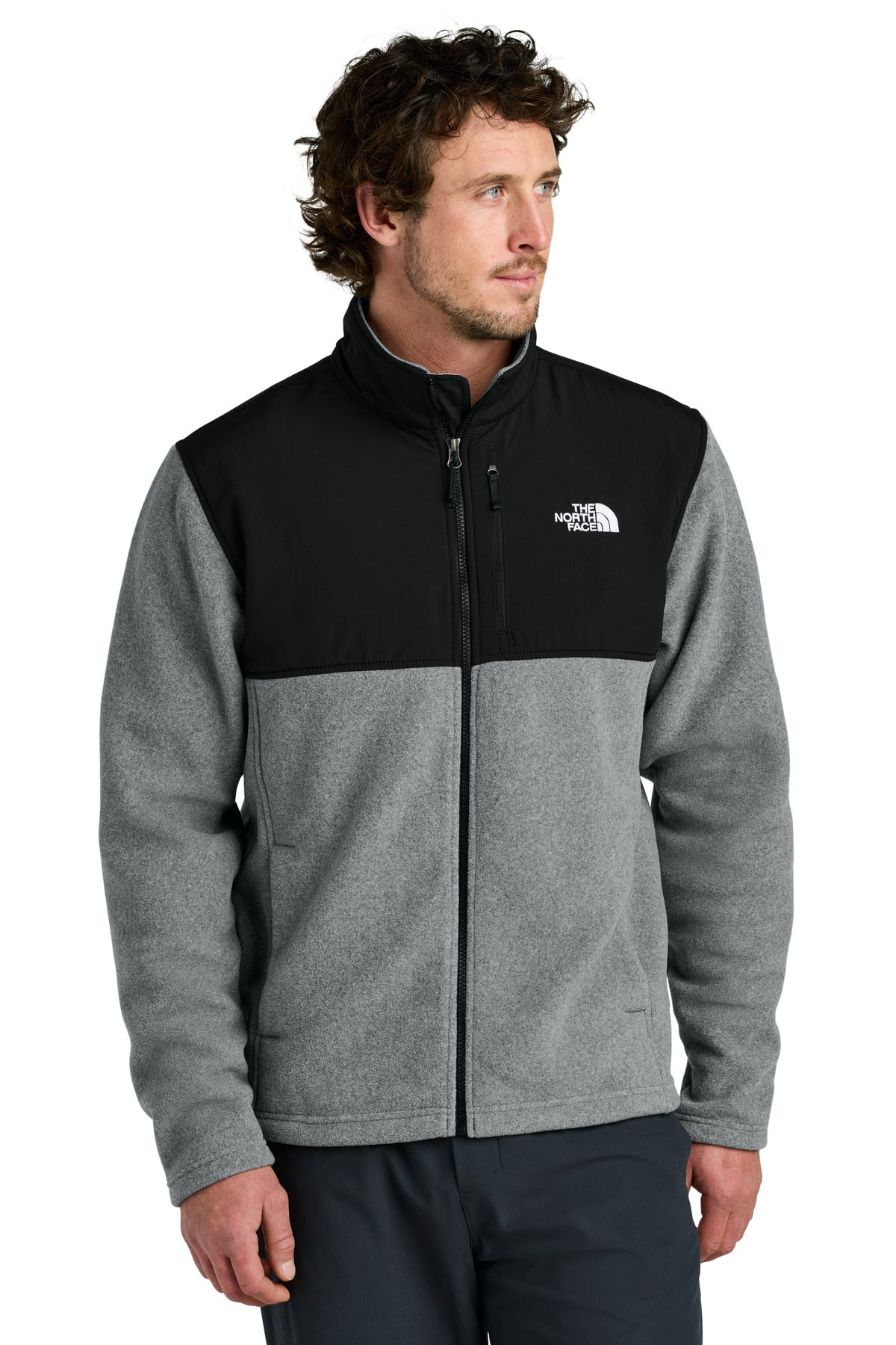 Model TNF Medium Grey Heather/ TNF Black