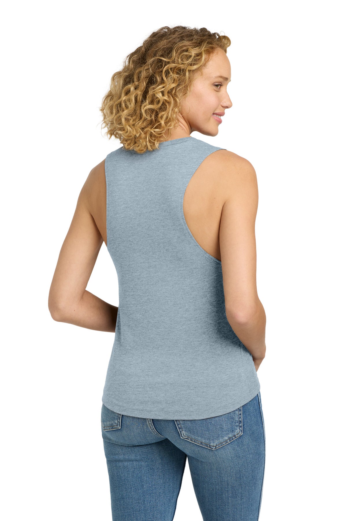 Back Model Stonewash Denim