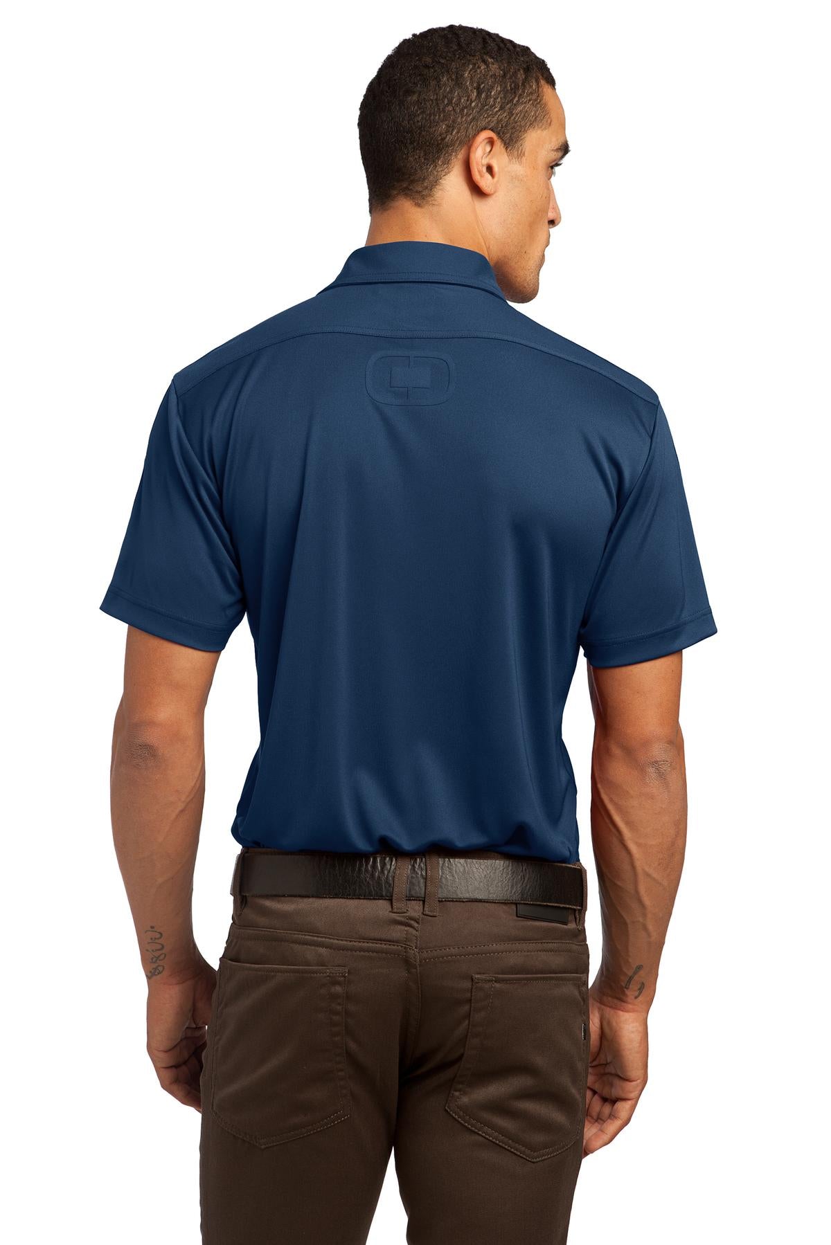 Back Model Blue Indigo