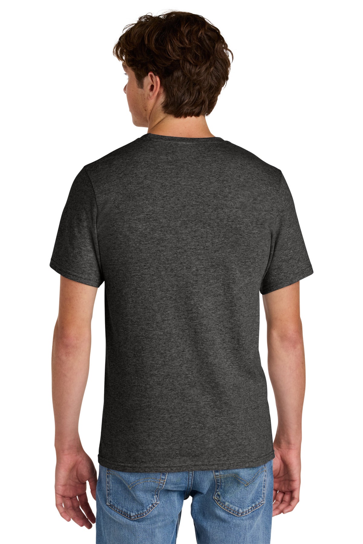 Back Model Dark Heather Grey