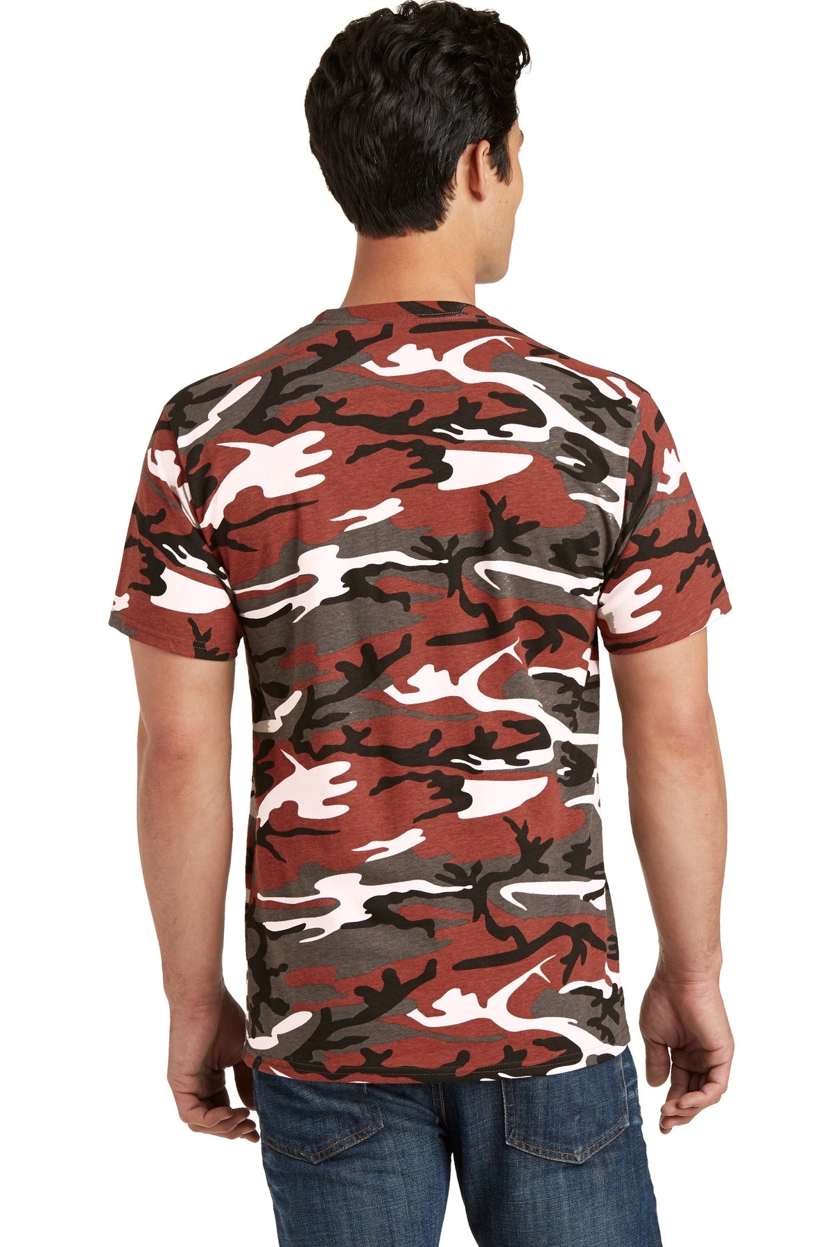 Back Model Red Camo