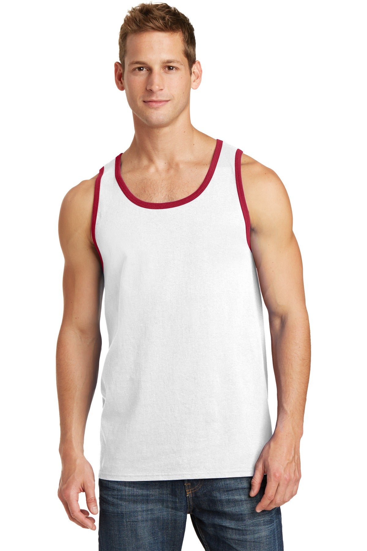 Model White/ Red