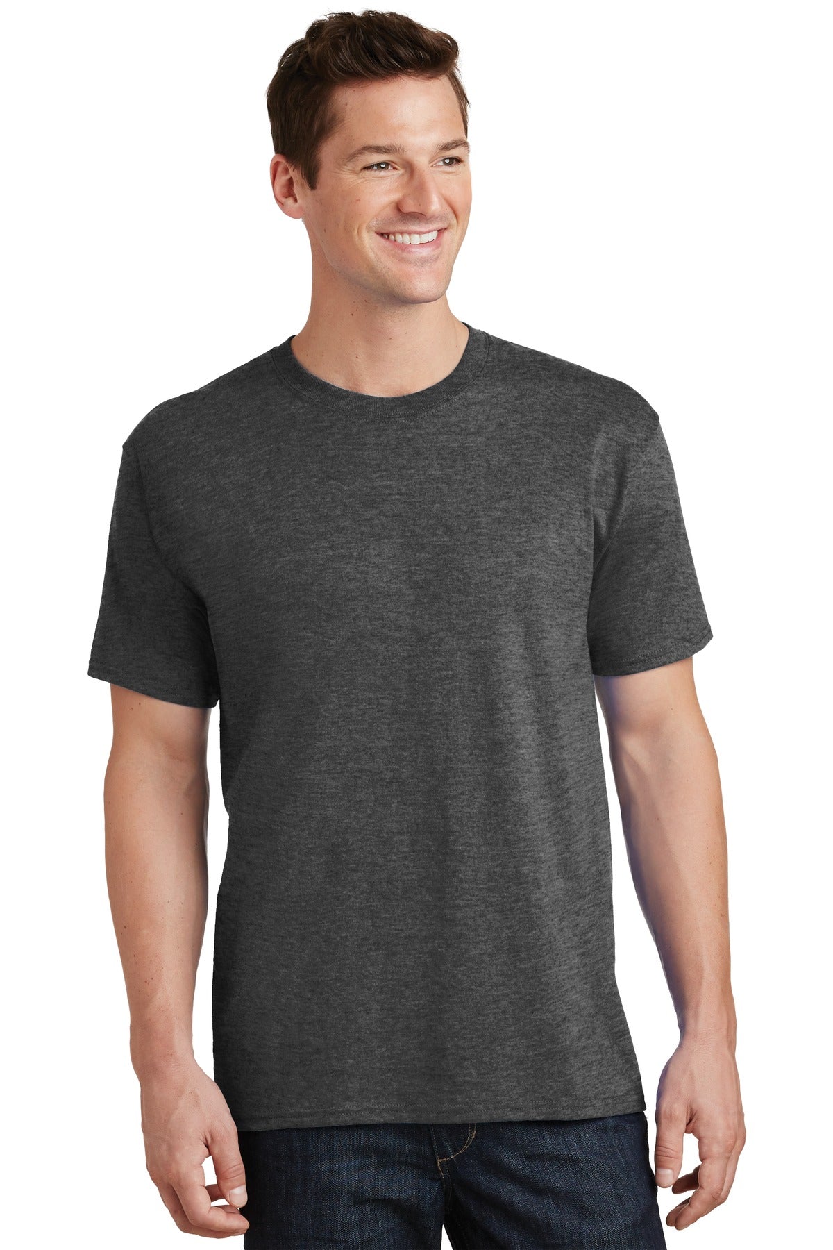 Model Dark Heather Grey