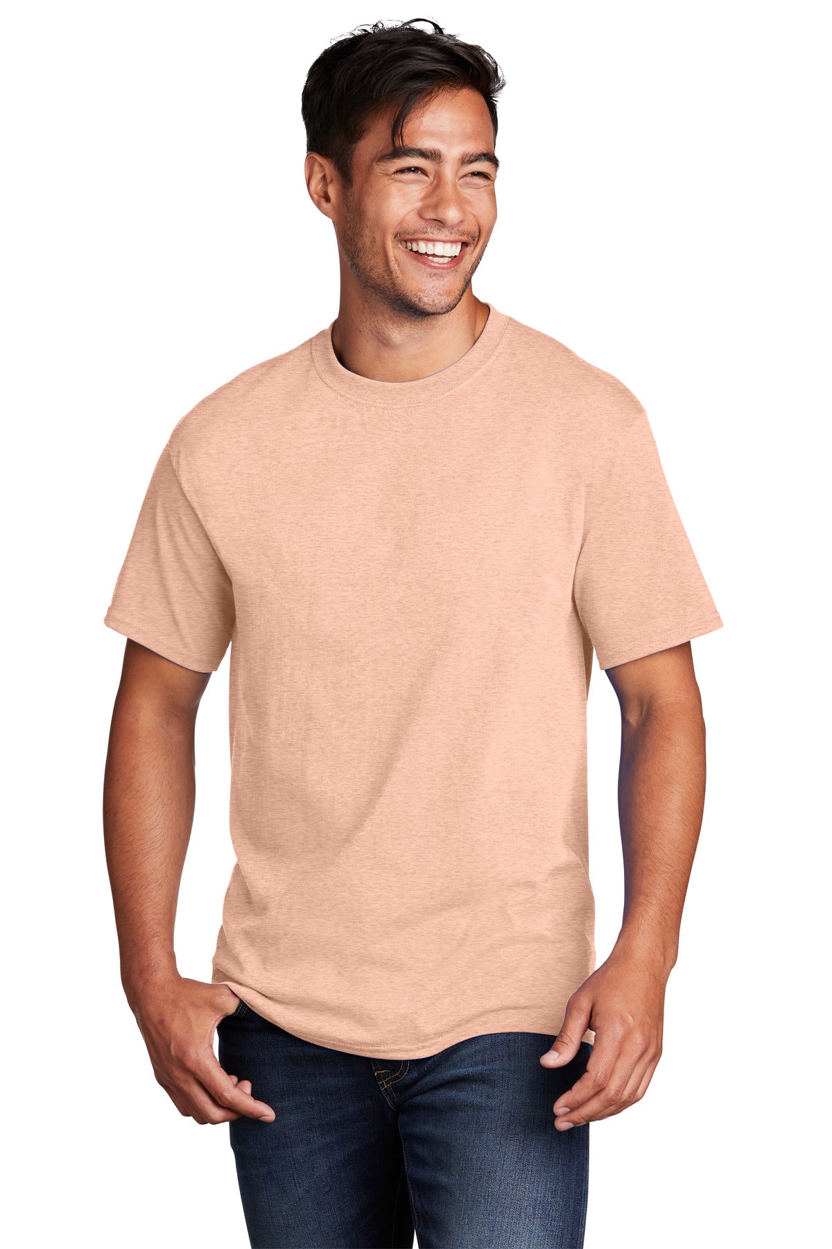Model Heathered Dusty Peach