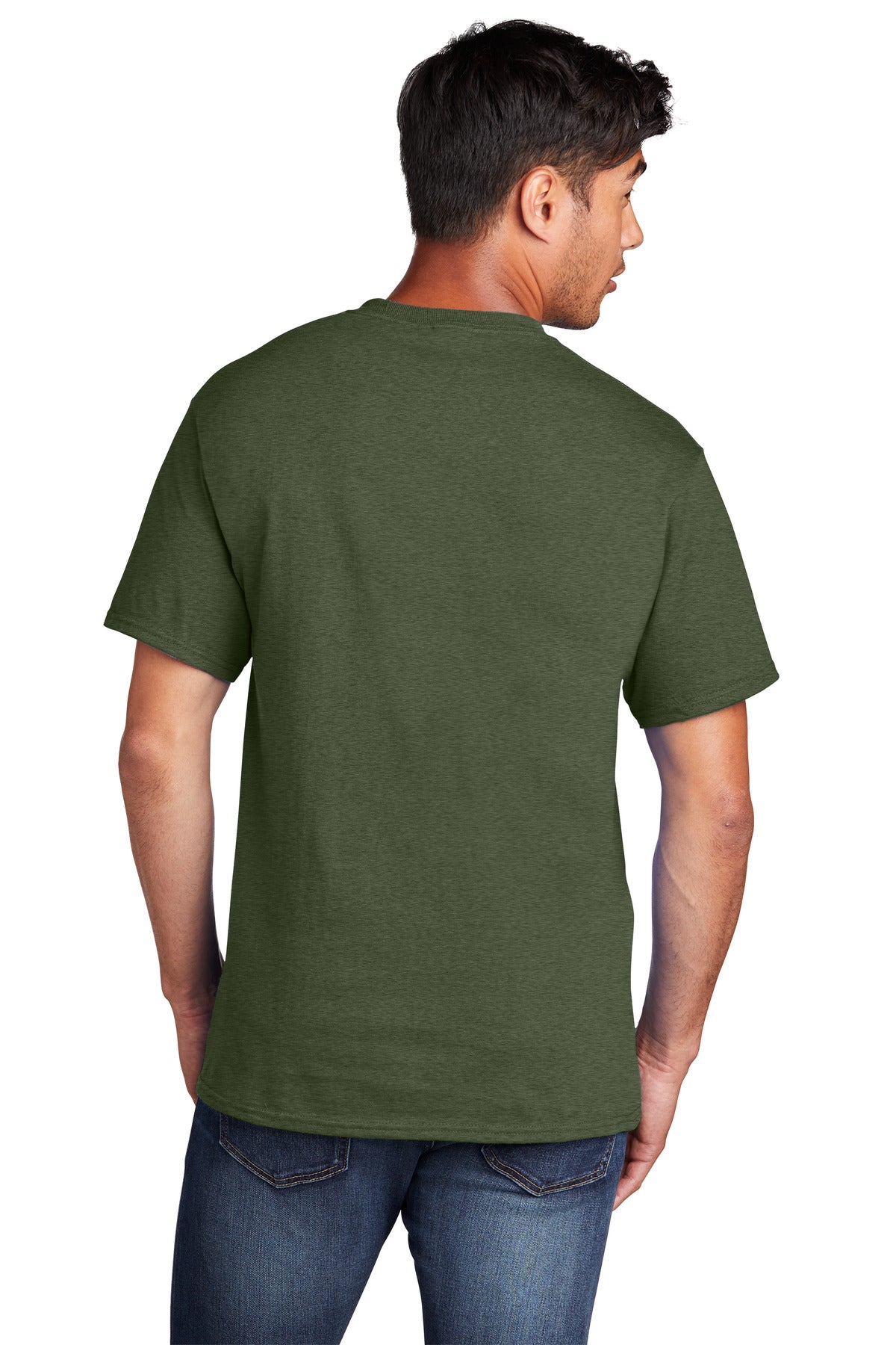 Back Model Olive Drab Green Heather