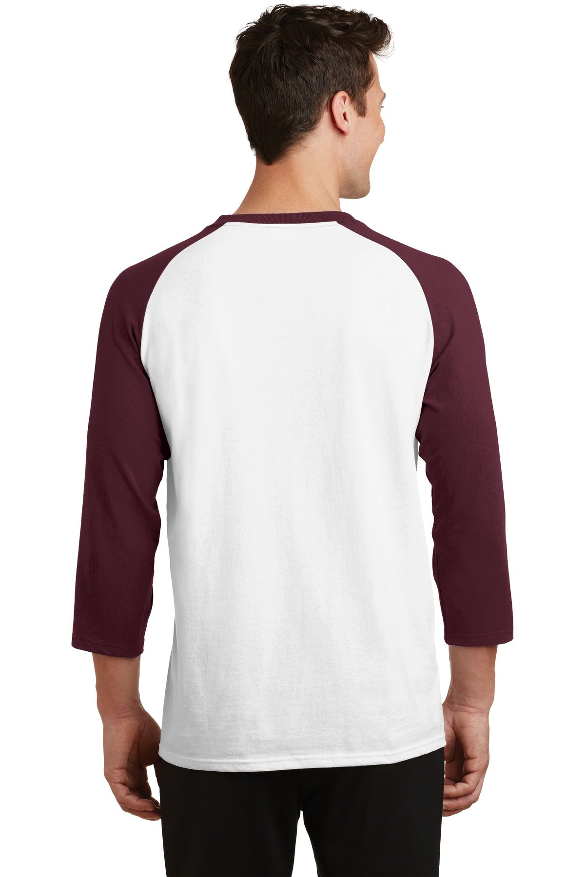 Back Model White/ Athletic Maroon