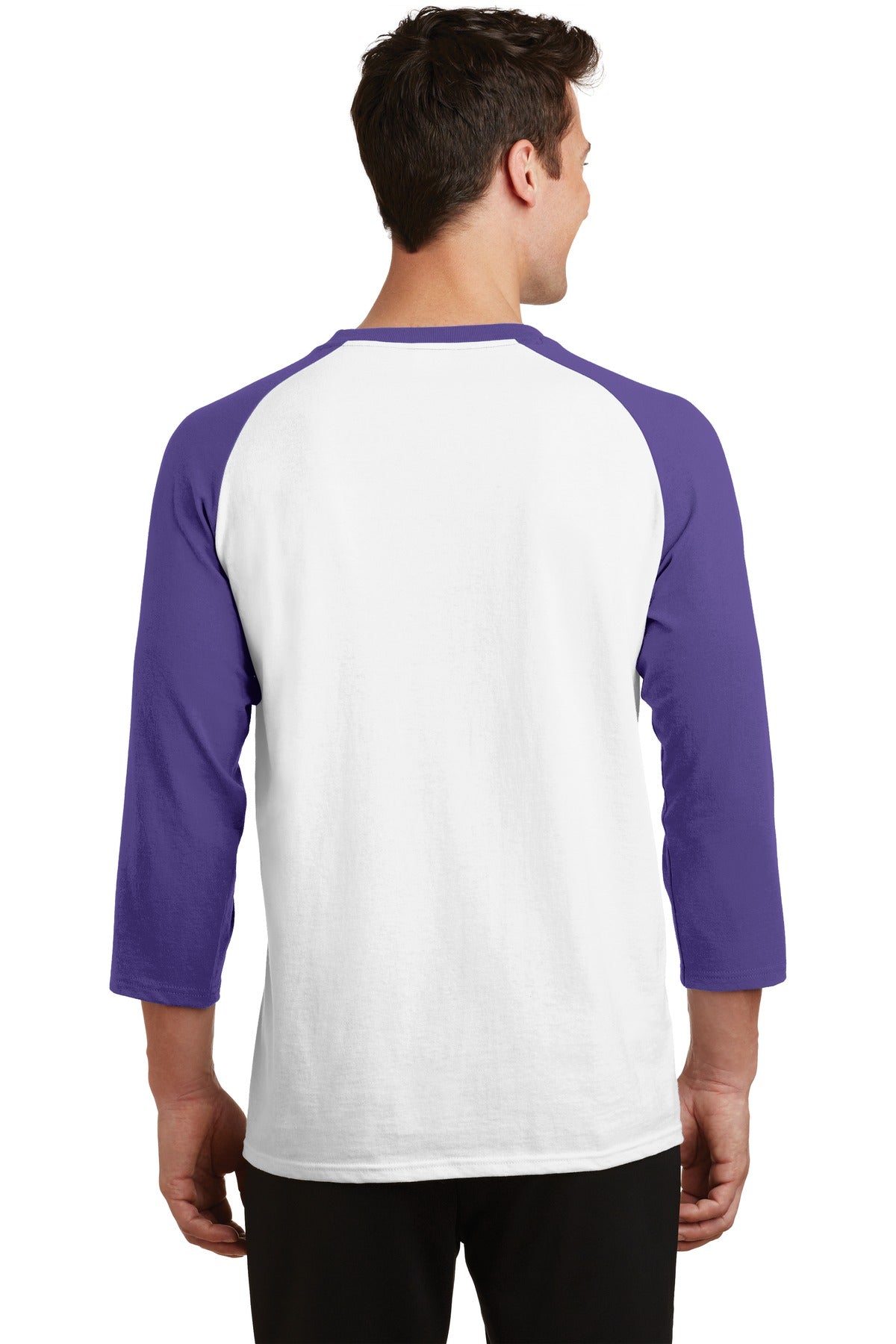 Back Model White/ Purple