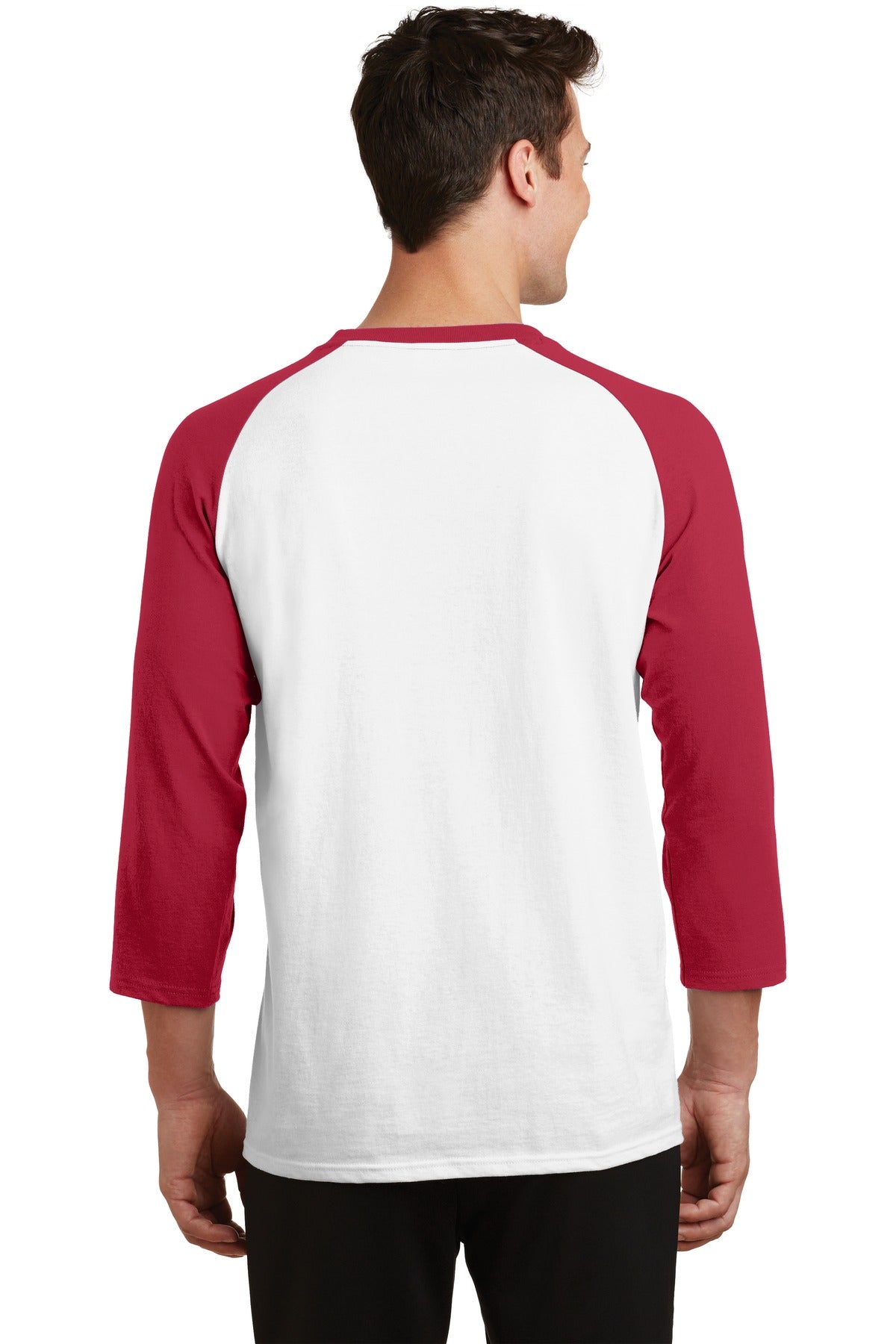 Back Model White/ Red