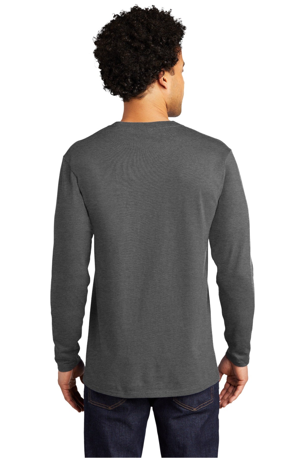 Back Model Dark Heather Grey