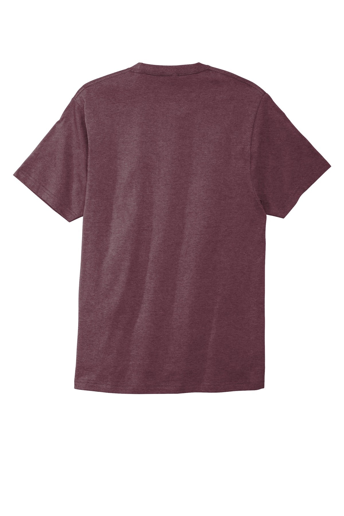 Back Product Heather Athletic Maroon