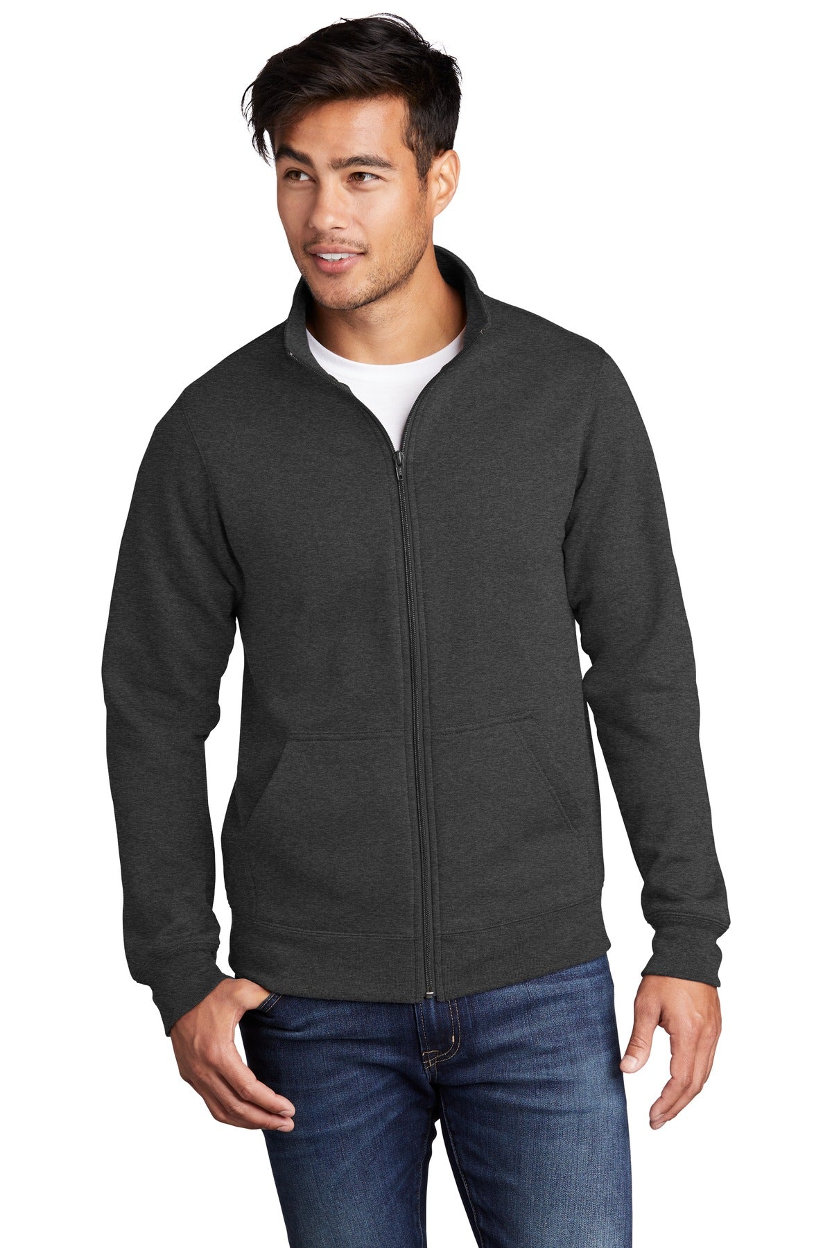 Model Dark Heather Grey