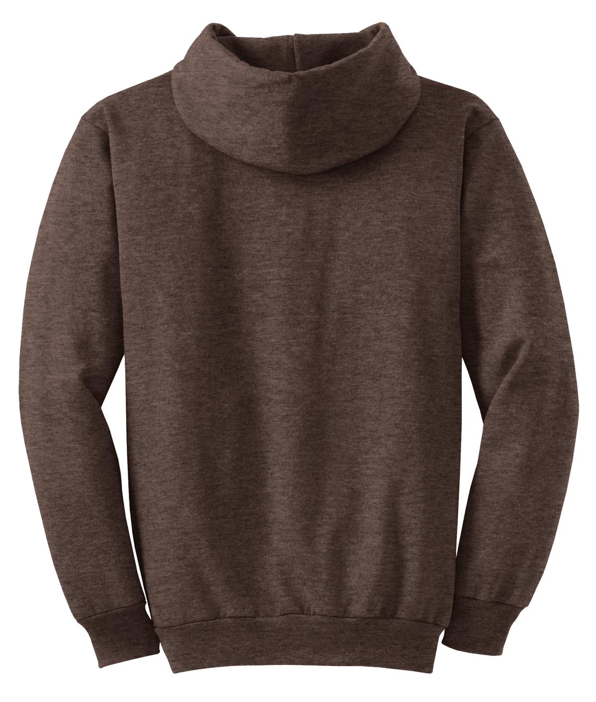 Back Product Heather Dark Chocolate Brown