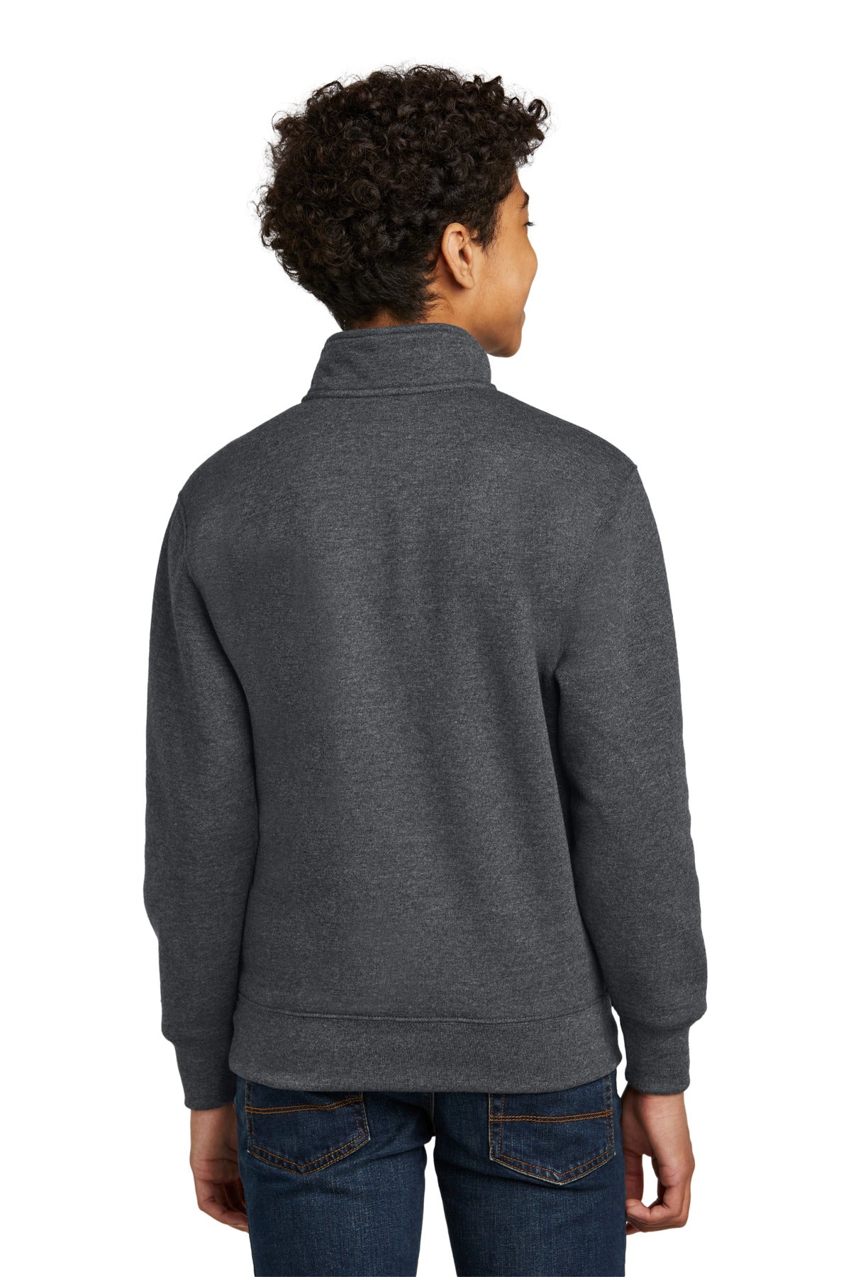 Back Model Dark Heather Grey