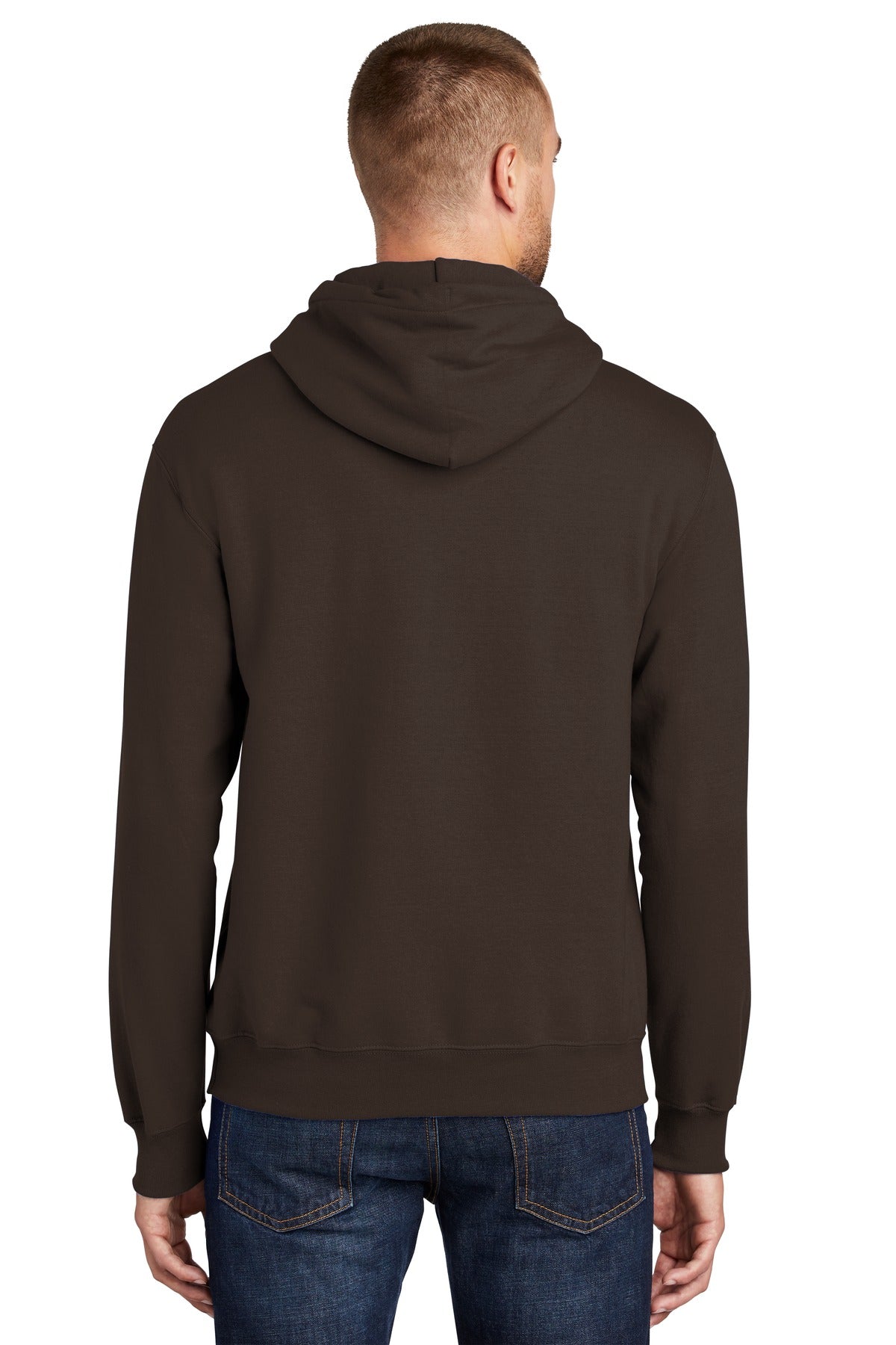 Back Model Dark Chocolate Brown