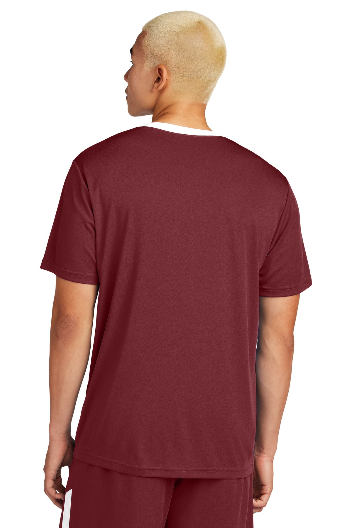 Back Model Maroon/ White