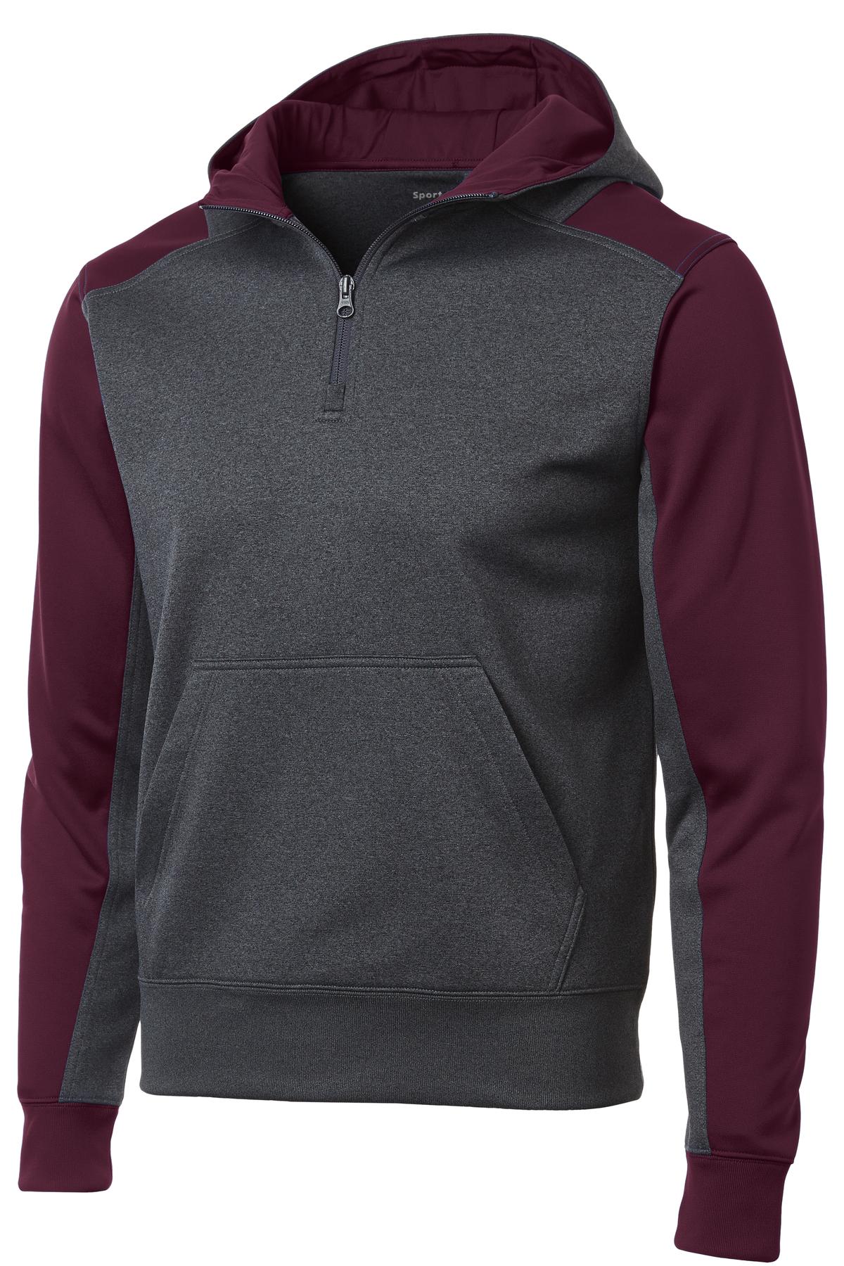 Product Graphite Heather/ Maroon