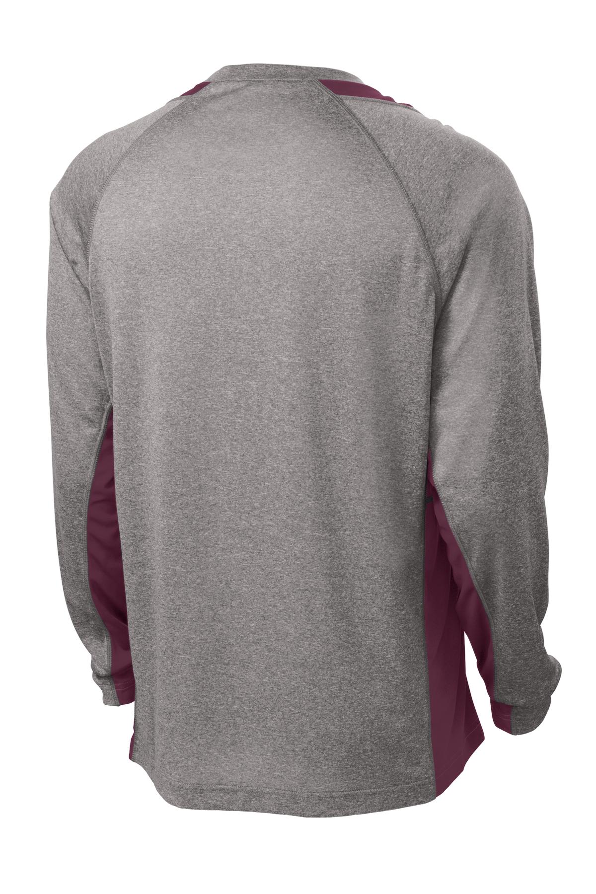 Back Product Vintage Heather/ Maroon