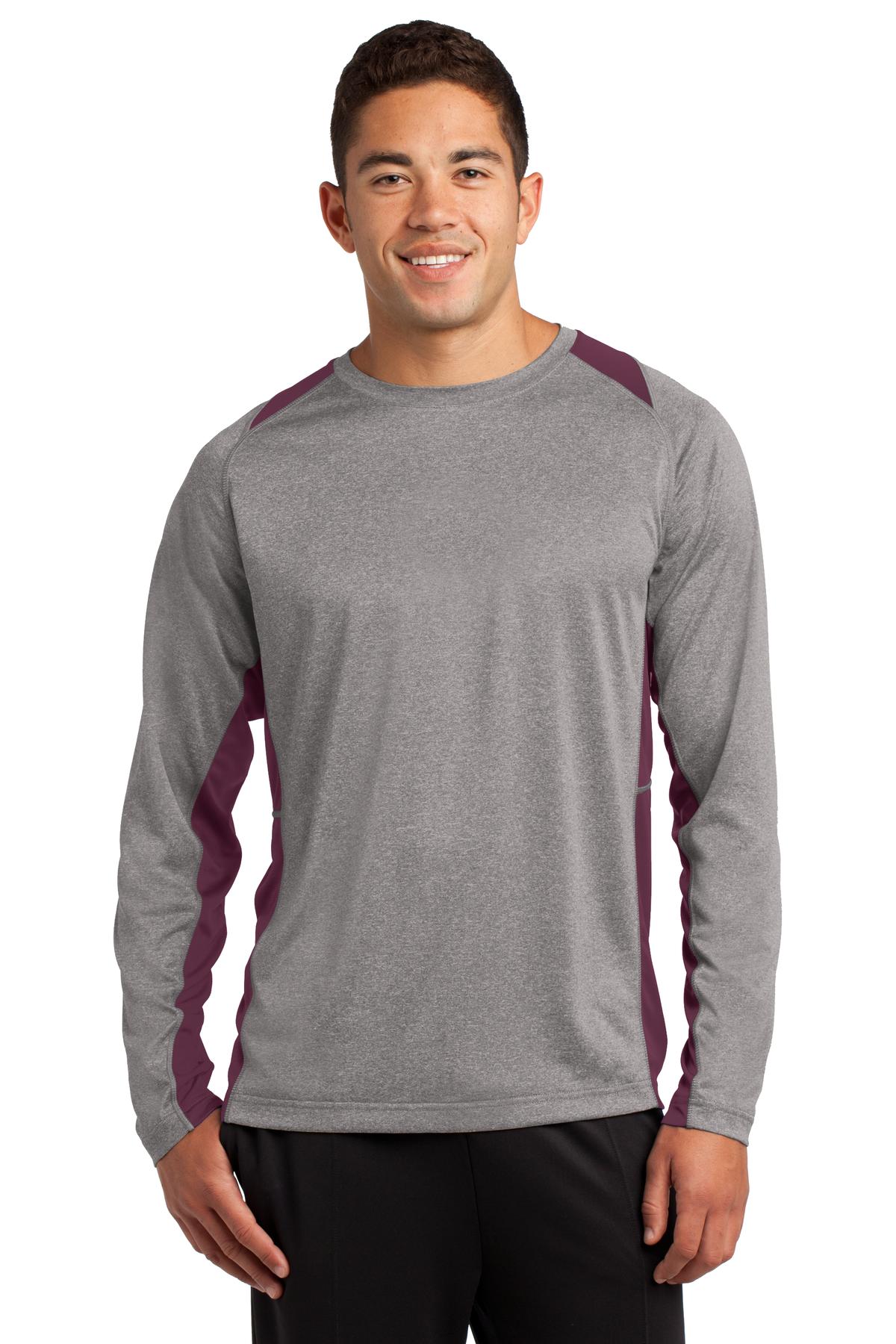 Model Vintage Heather/ Maroon