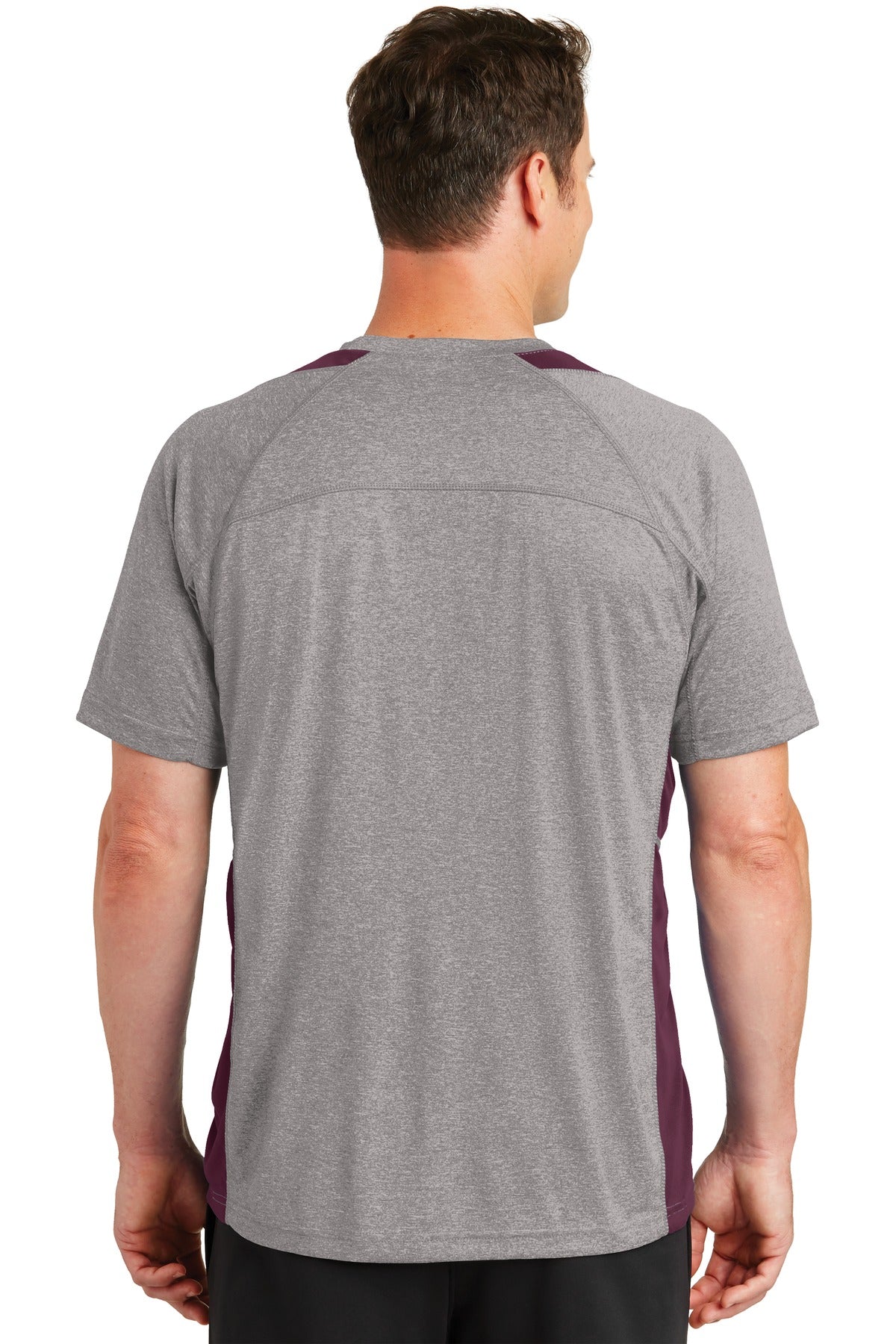 Back Model Vintage Heather/ Maroon