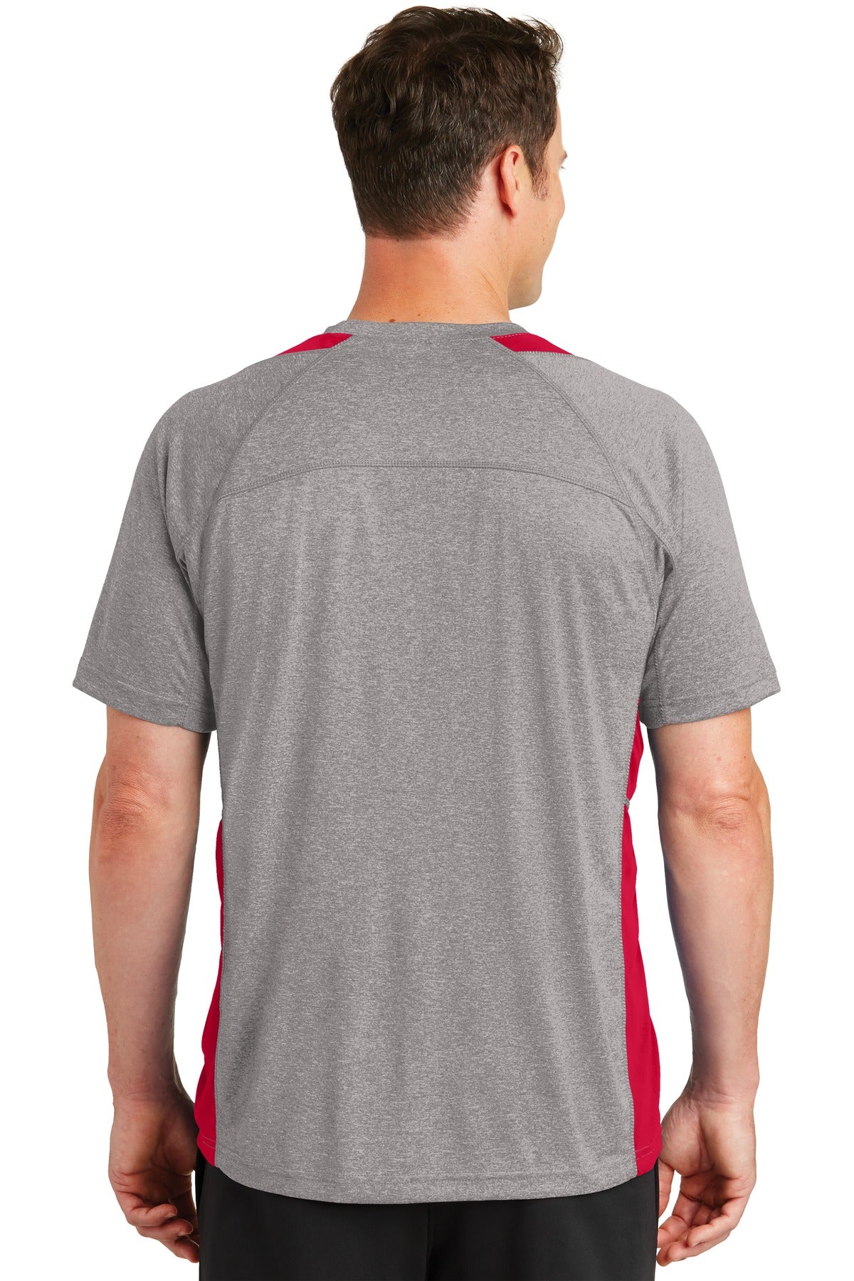 Back Model Vintage Heather/ True Red
