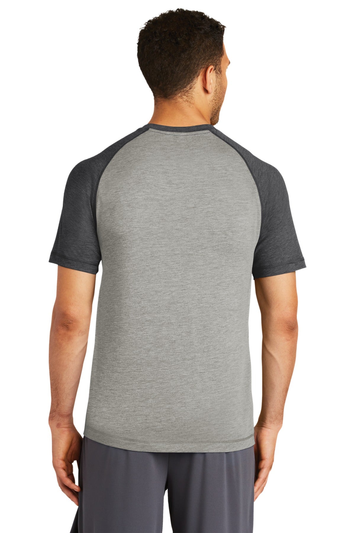 Back Model Dark Grey Heather/ Light Grey Heather