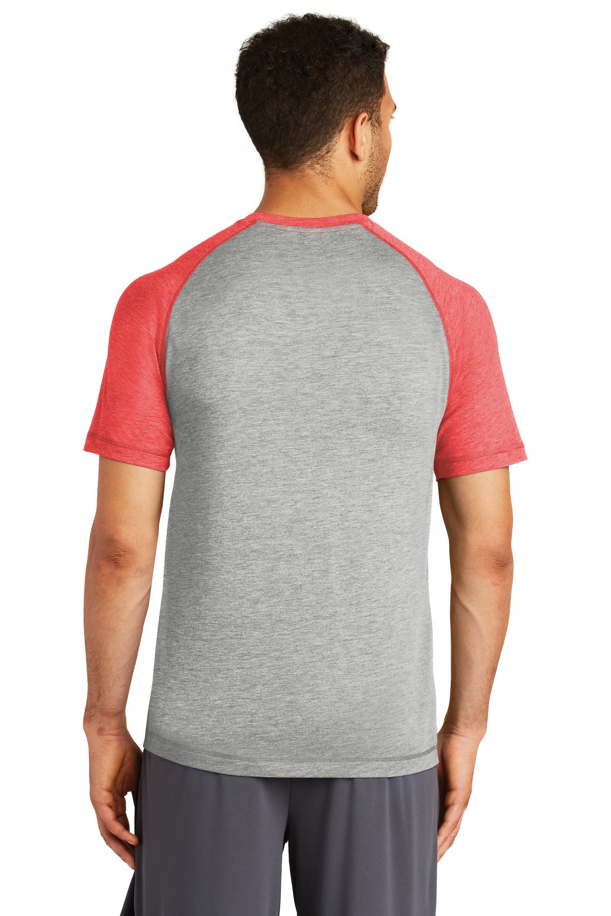 Back Model True Red Heather/ Light Grey Heather
