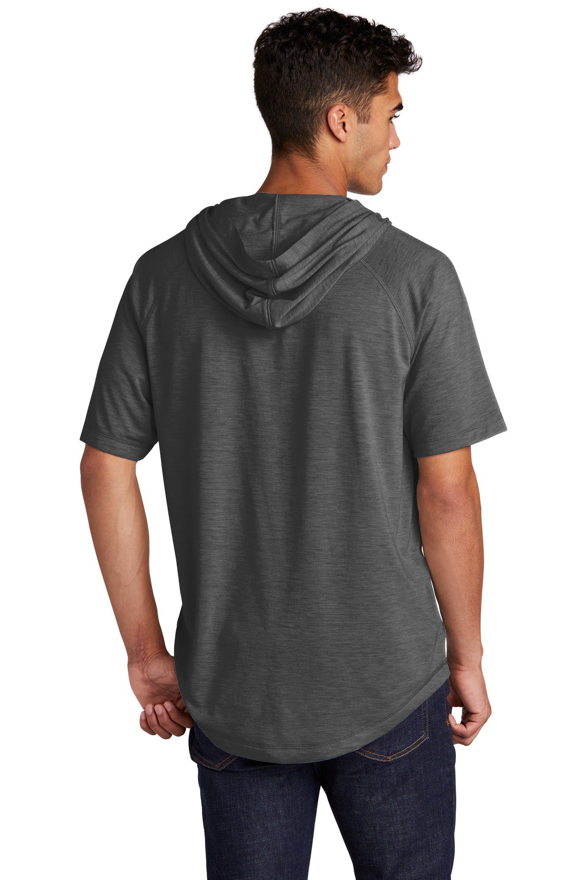 Back Model Dark Grey Heather