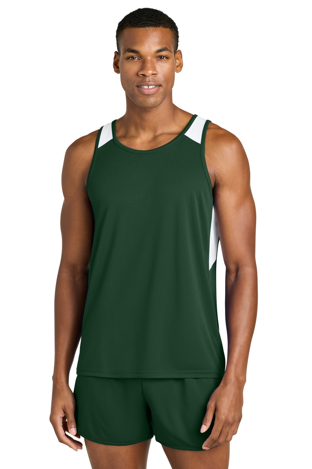 Model Forest Green/ White