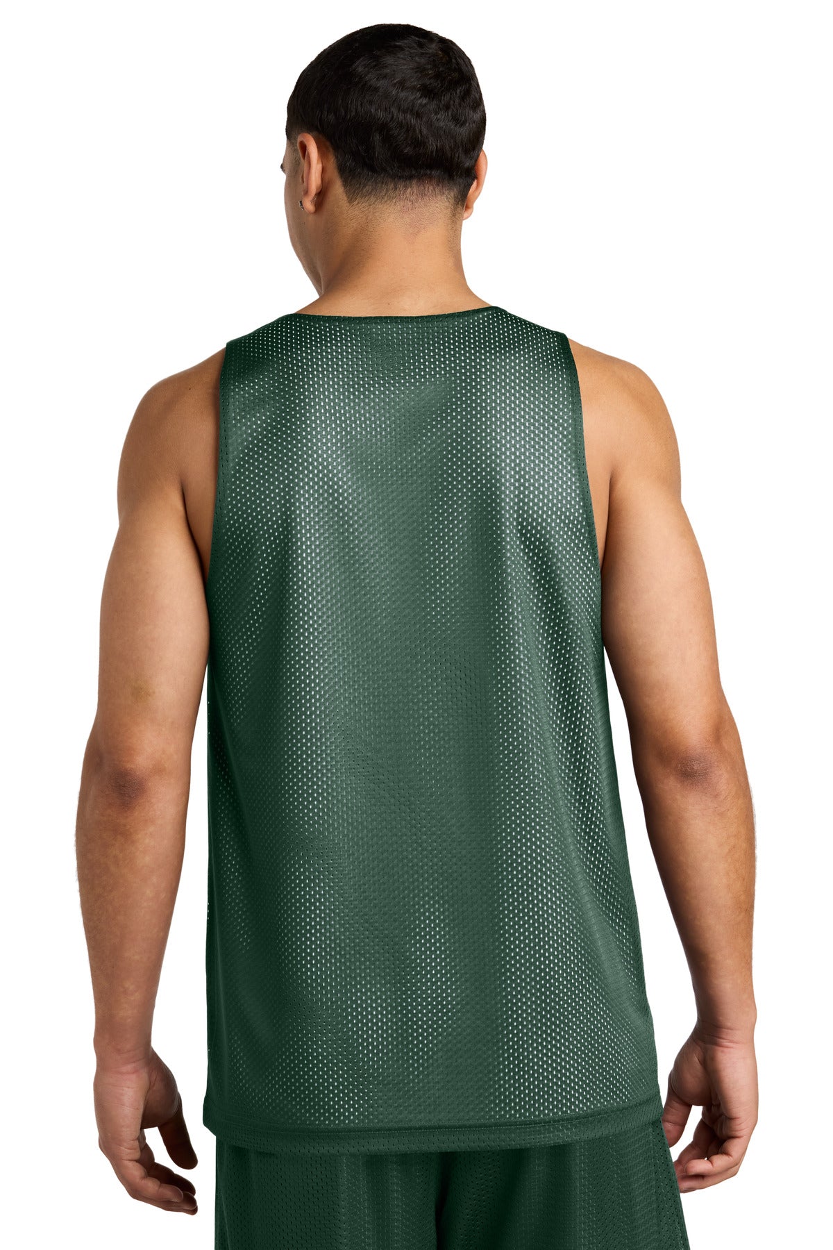 Back Model Forest Green/ White