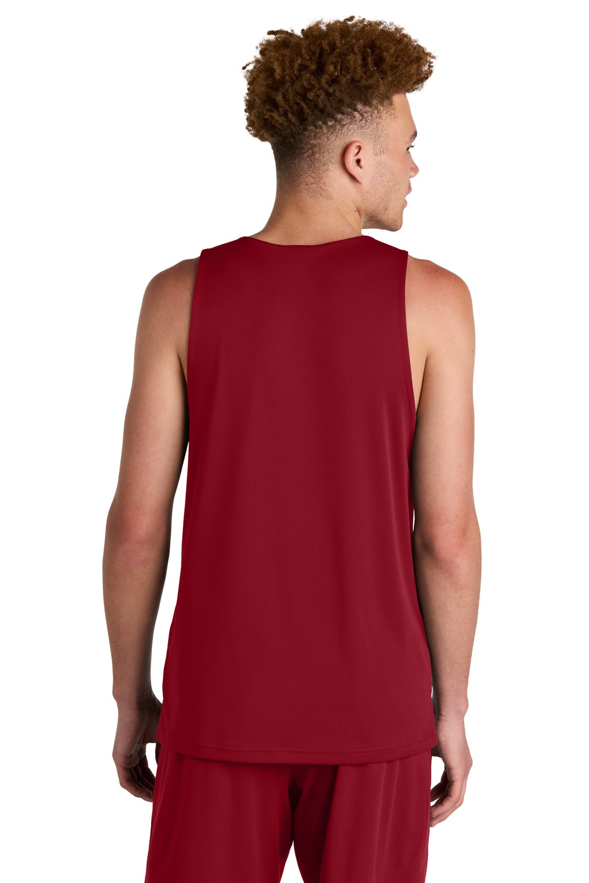Back Model Deep Red/ White
