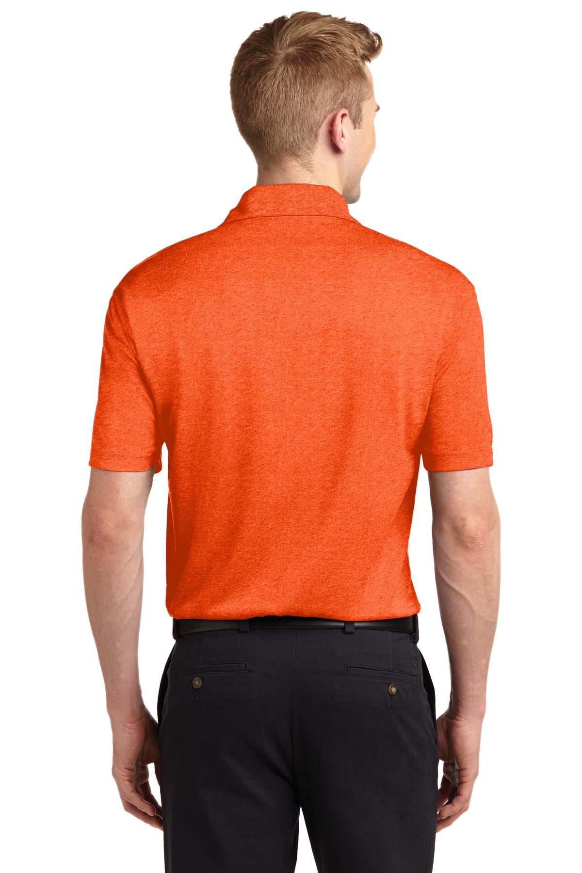 Back Model Deep Orange Heather