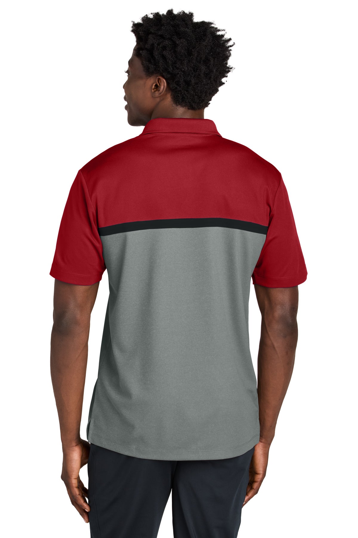 Back Model Deep Red/ Grey Concrete Heather/ Black