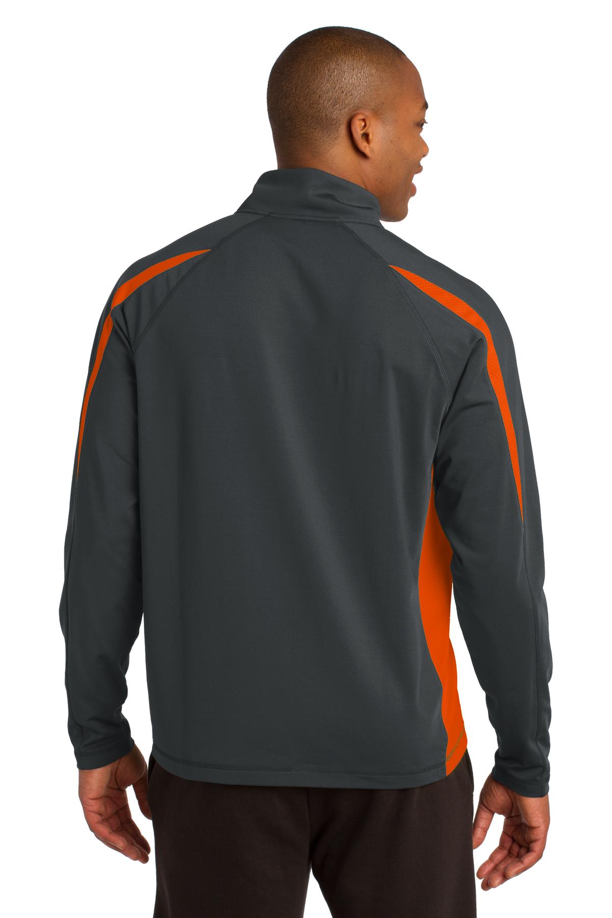 Back Model Charcoal Grey/ Deep Orange