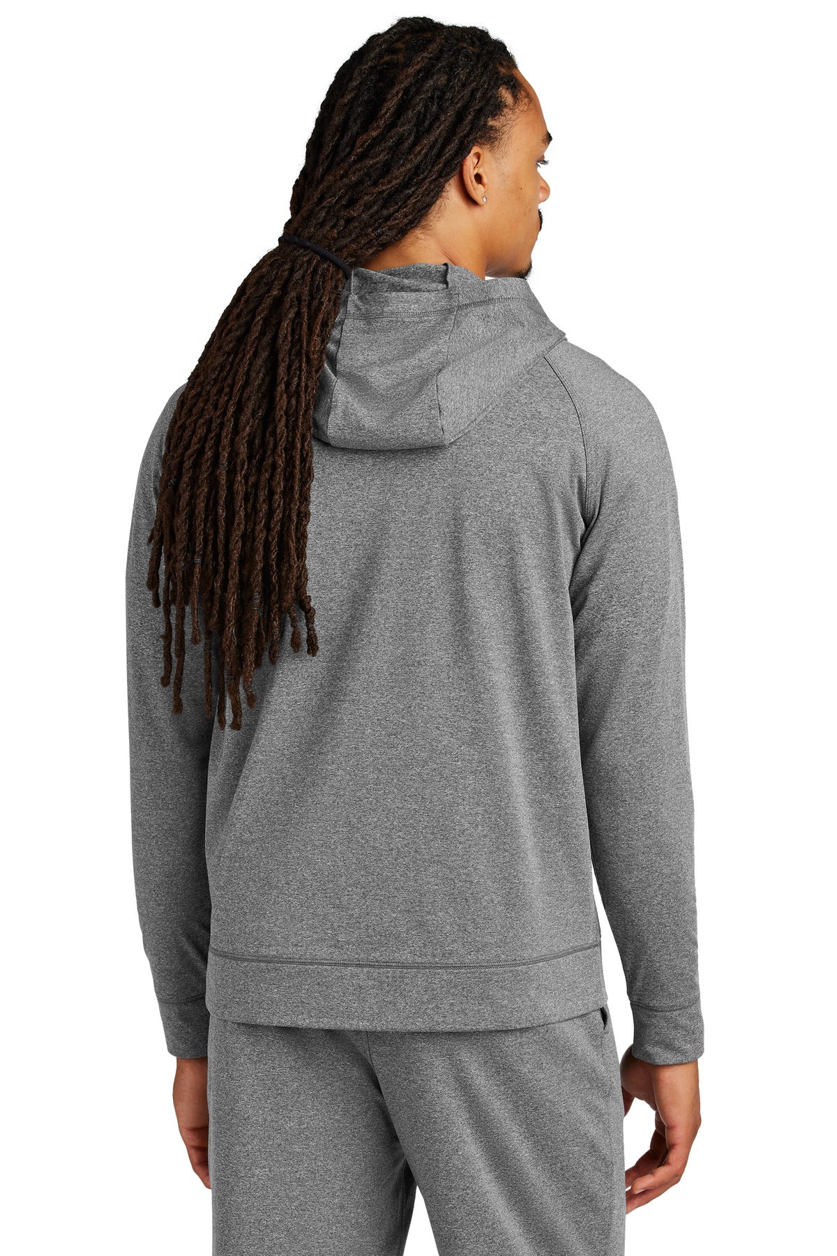 Back Model Charcoal Grey Heather
