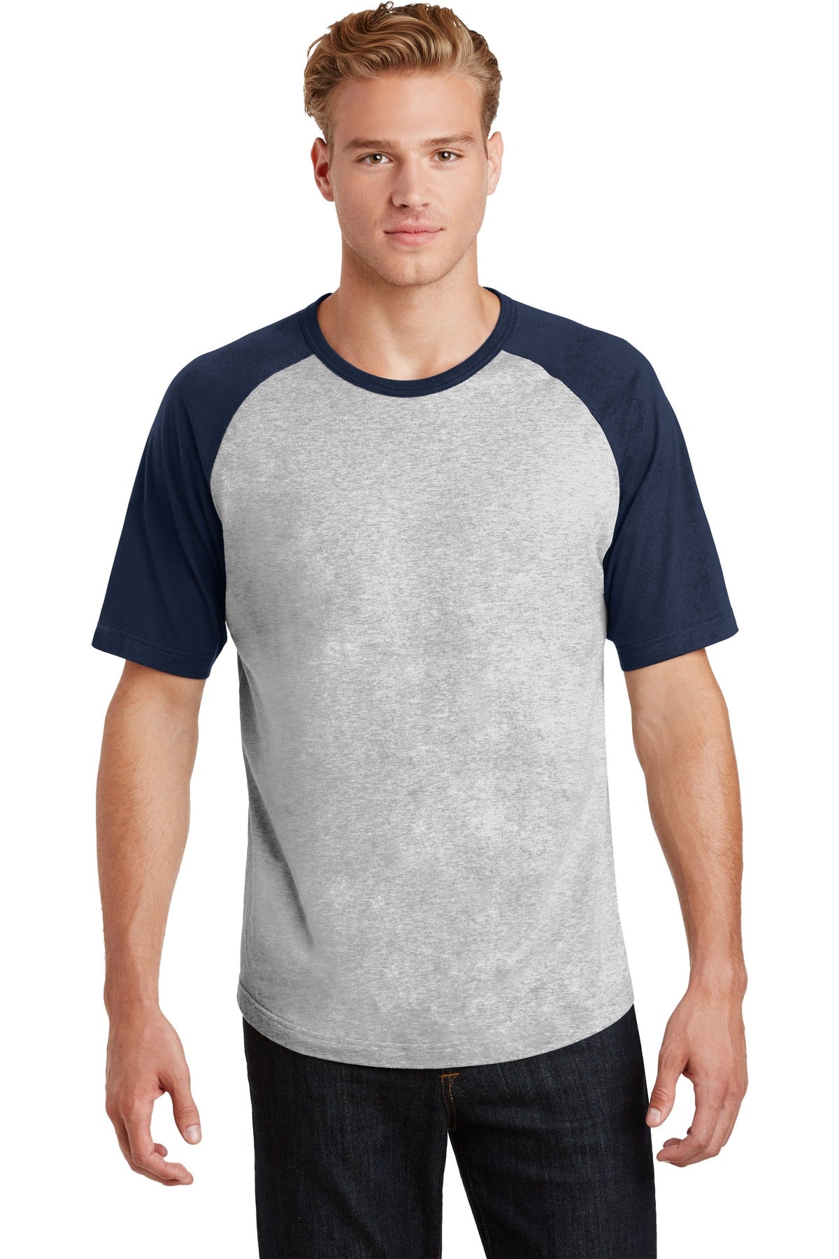 Model Heather Grey/ Navy