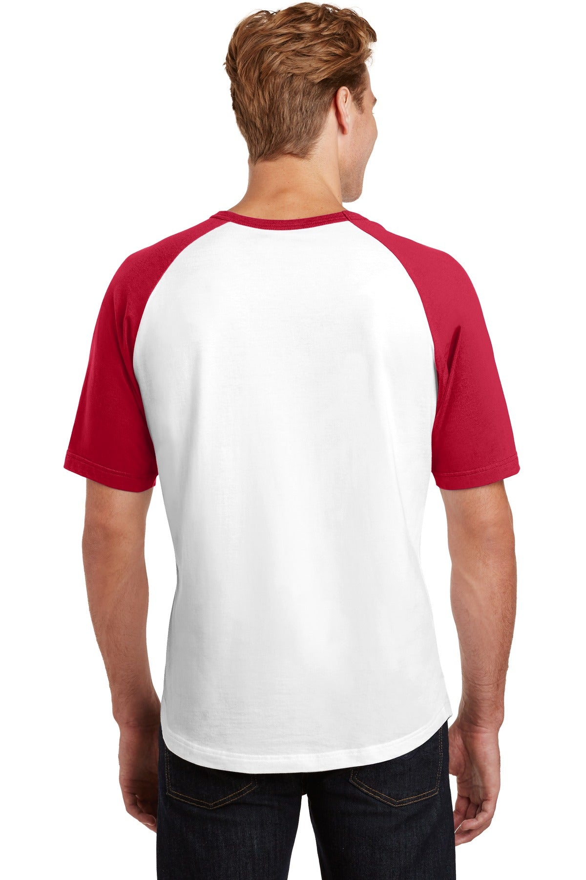 Back Model White/ Red