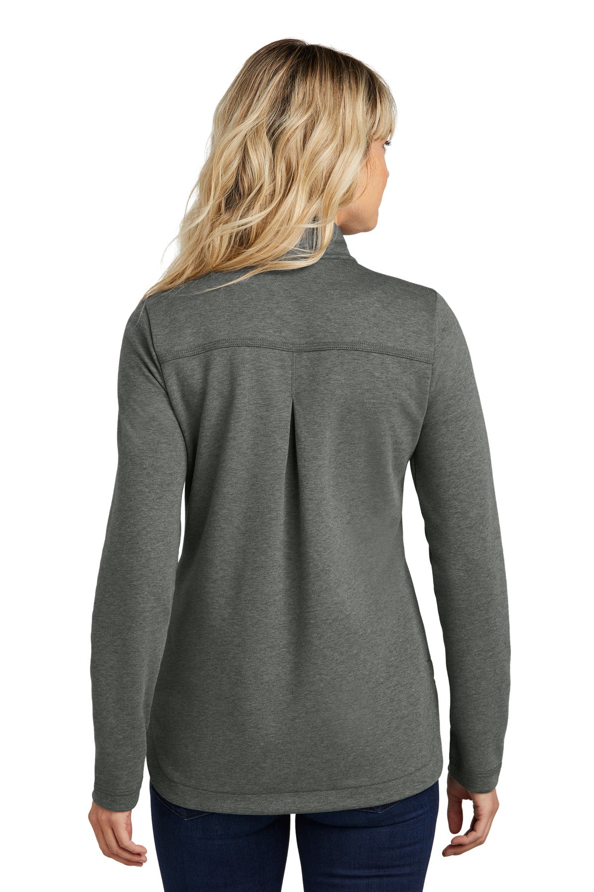 Back Model Dark Grey Heather