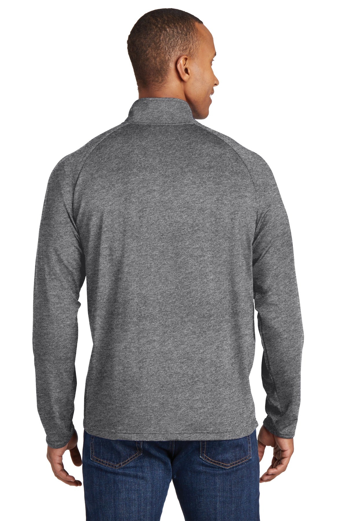 Back Model Charcoal Grey Heather