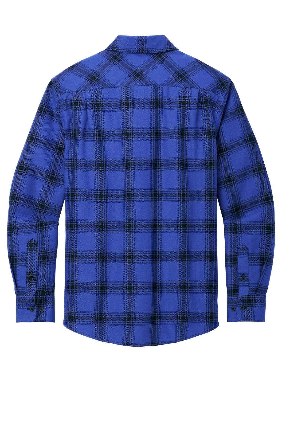 Back Product Royal/ Black Open Plaid