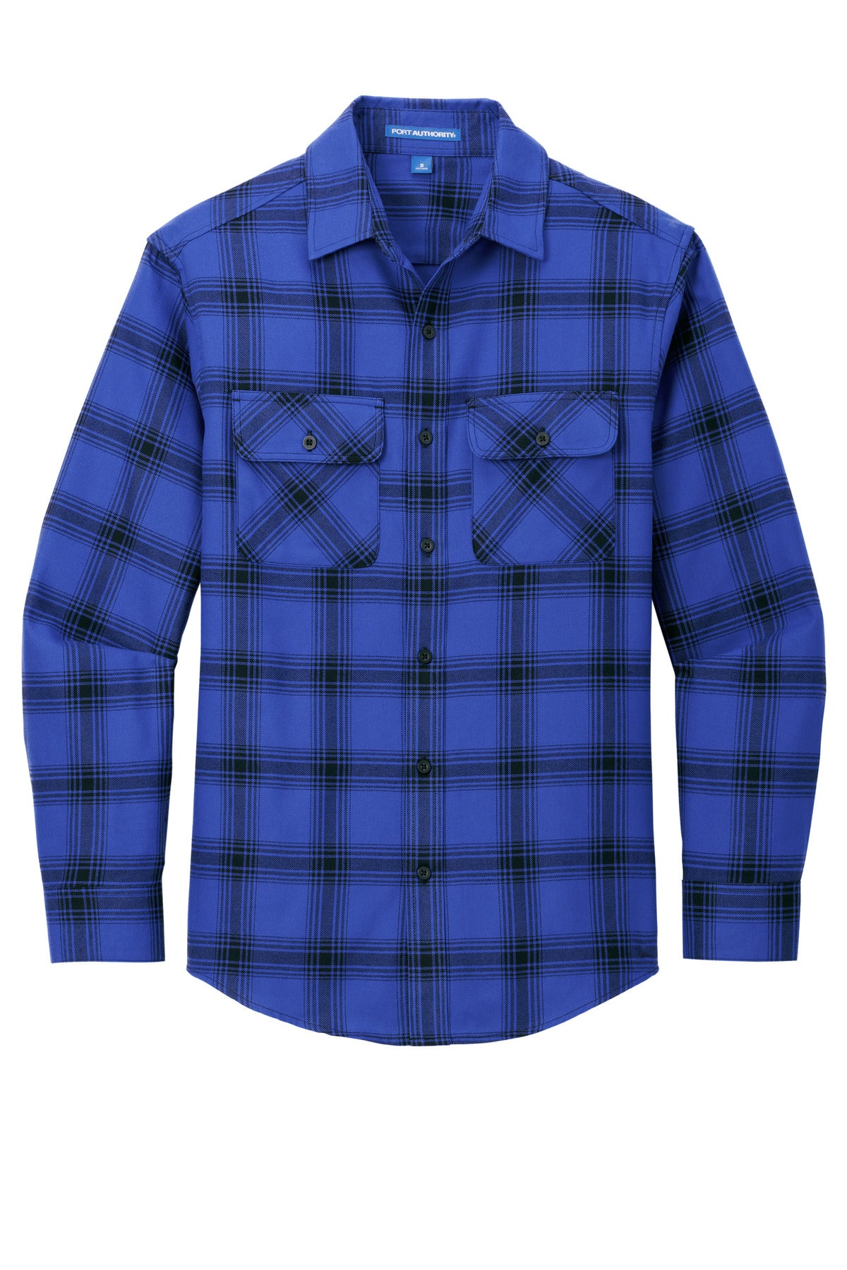 Product Royal/ Black Open Plaid
