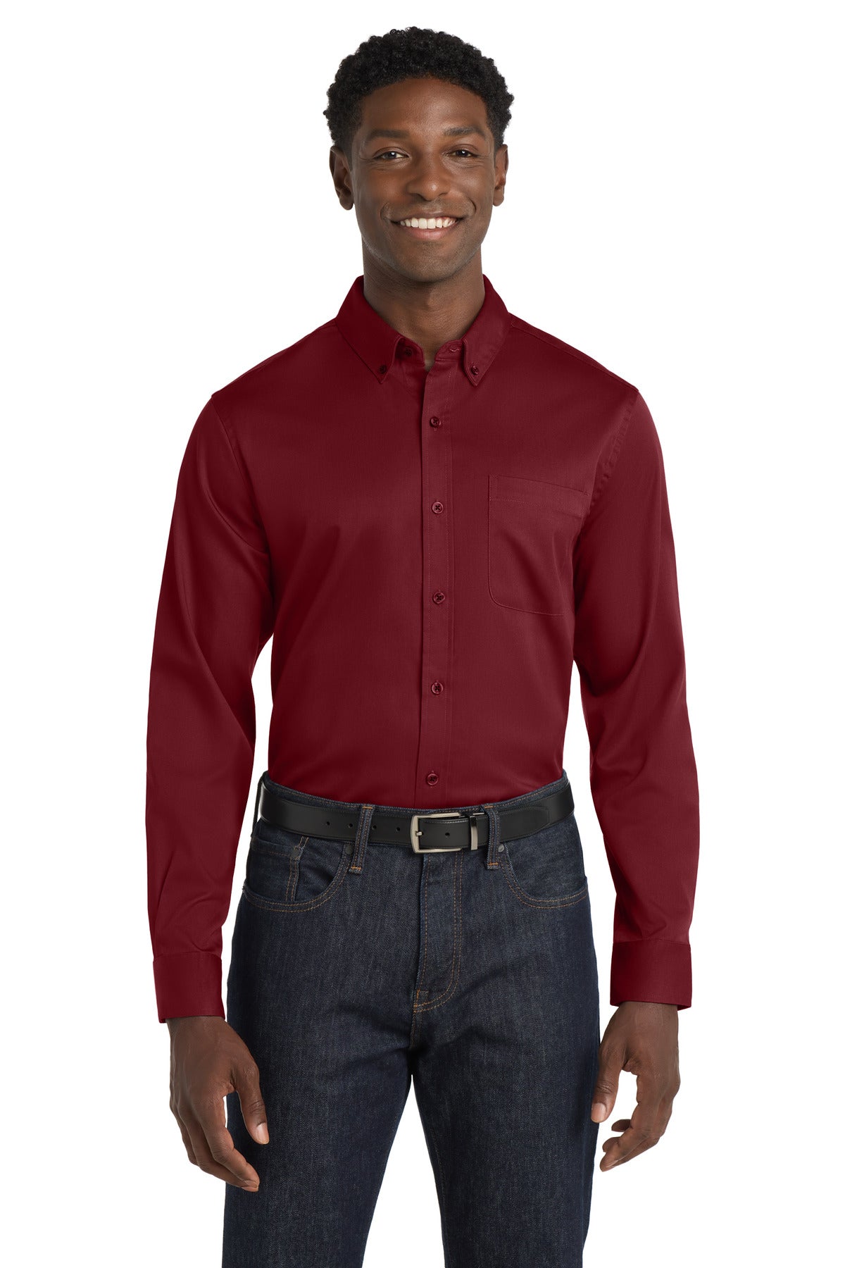 Model Burgundy