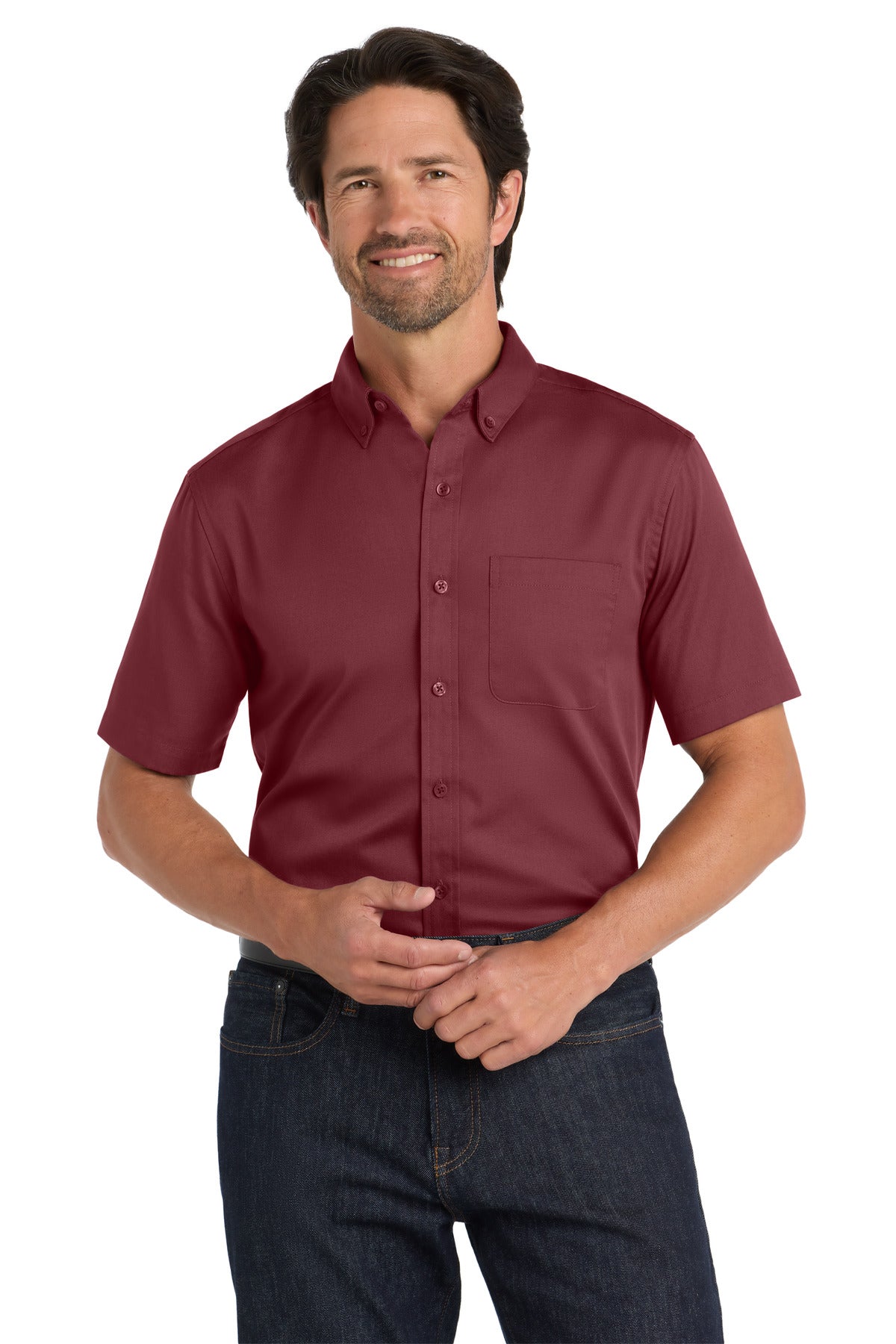 Model Burgundy