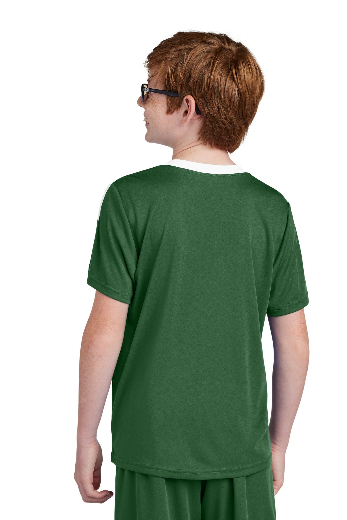 Back Model Forest Green/ White