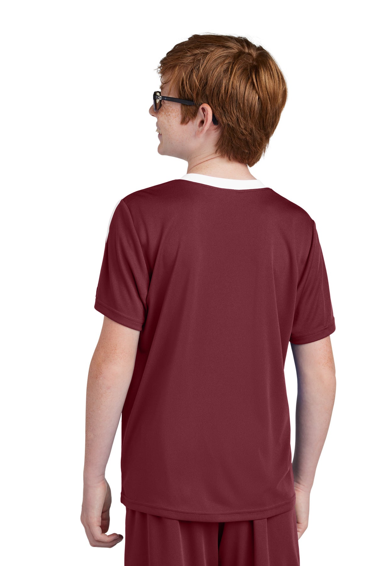 Back Model Maroon/ White