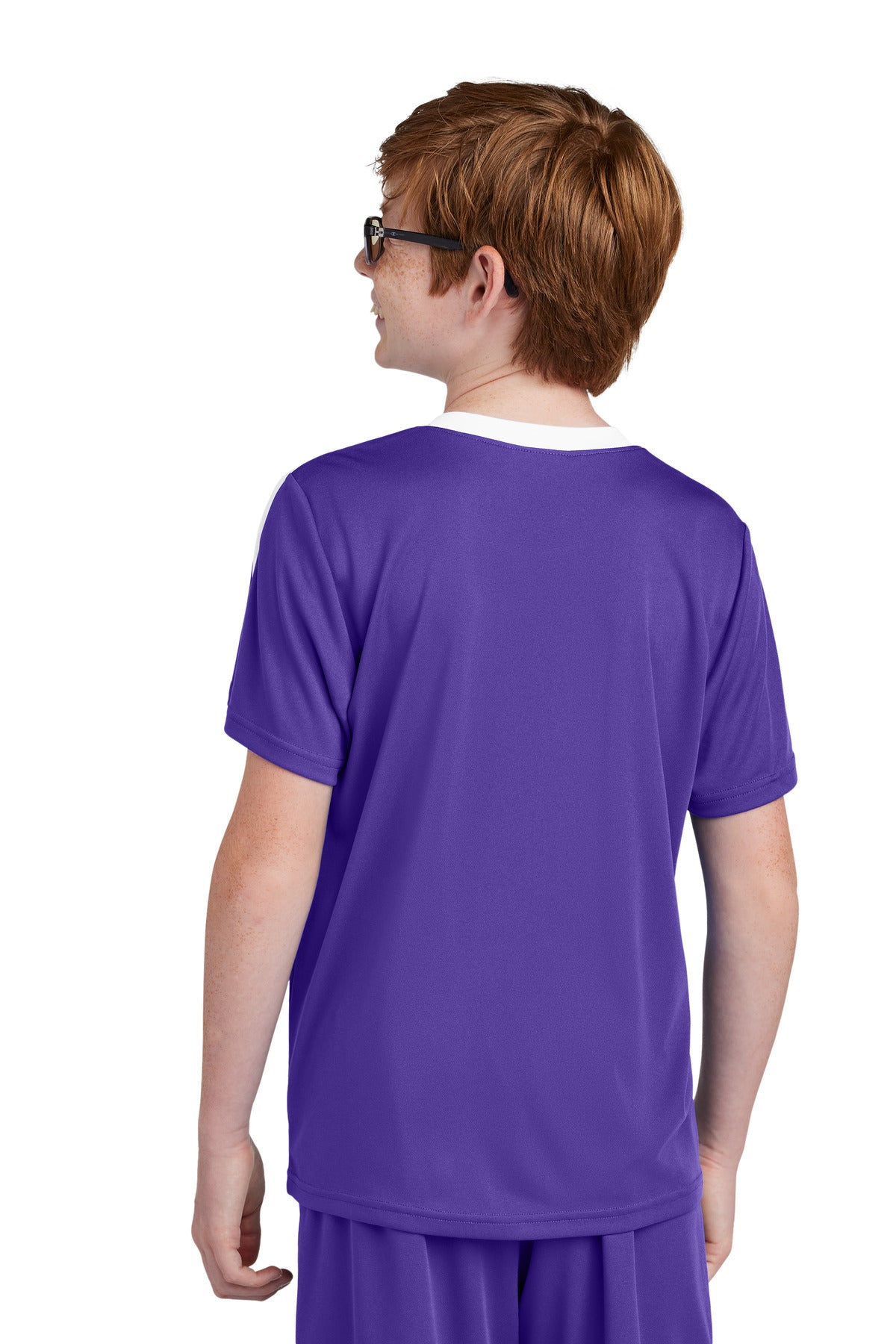 Back Model Purple/ White