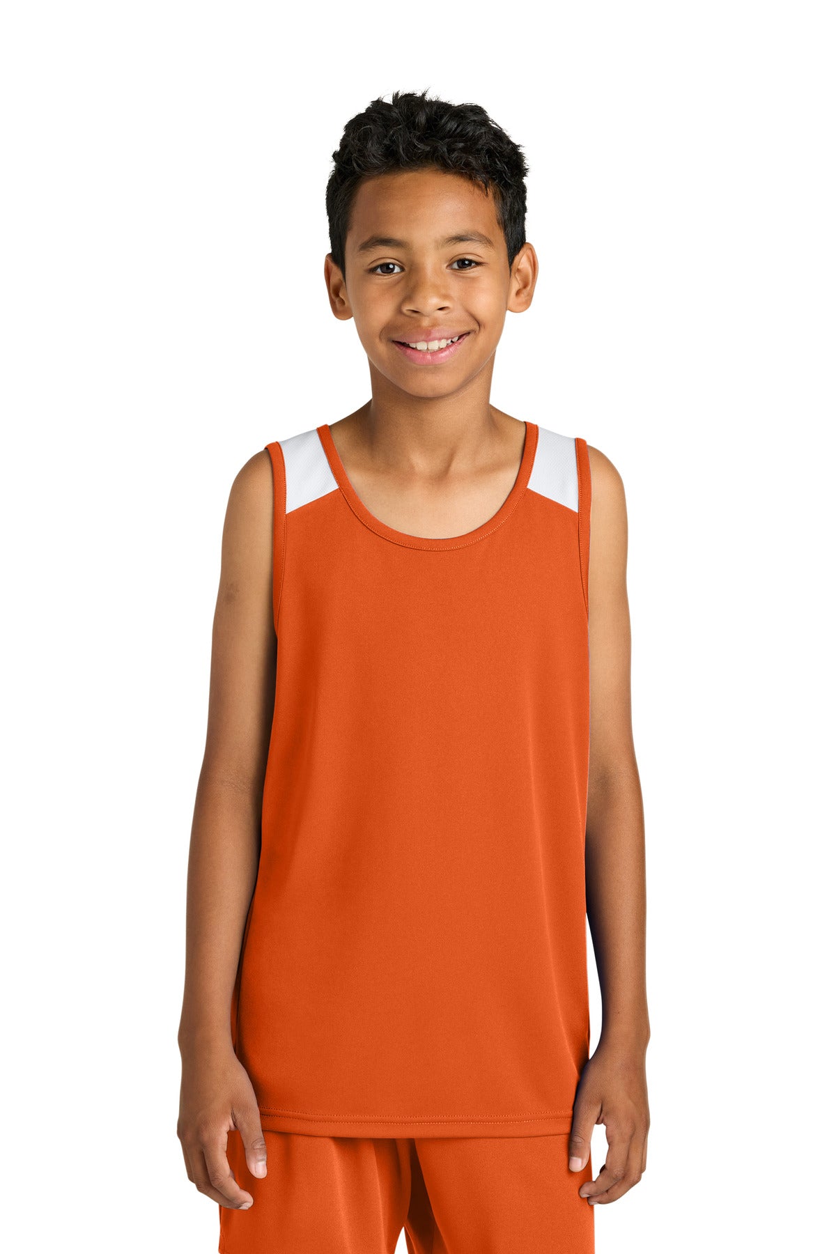 Model Deep Orange/ White
