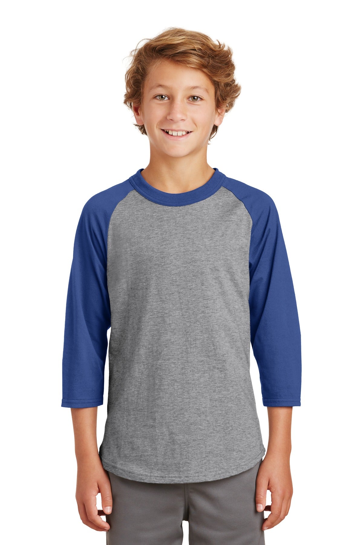 Model Heather Grey/ Royal