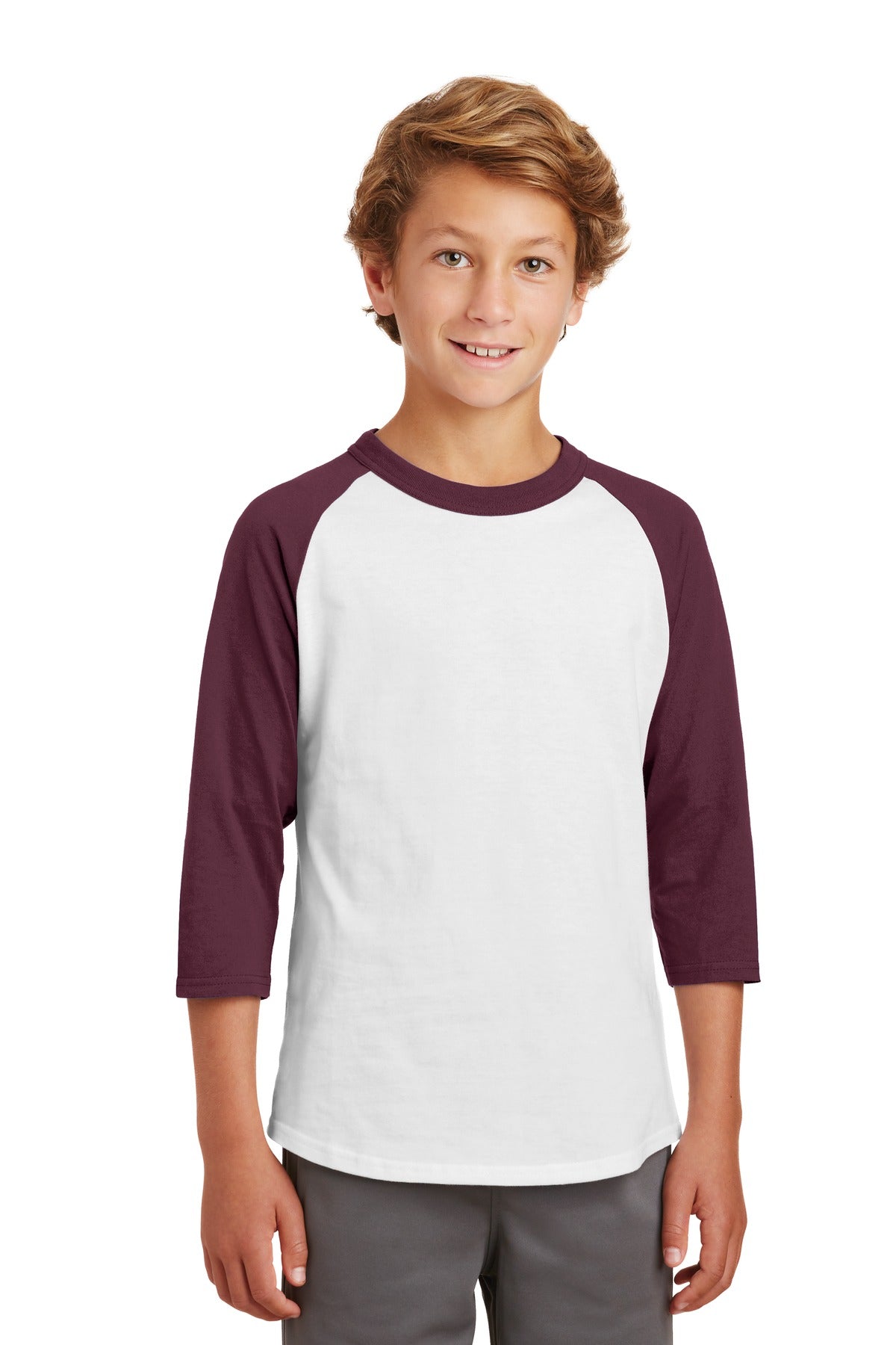 Model White/ Maroon